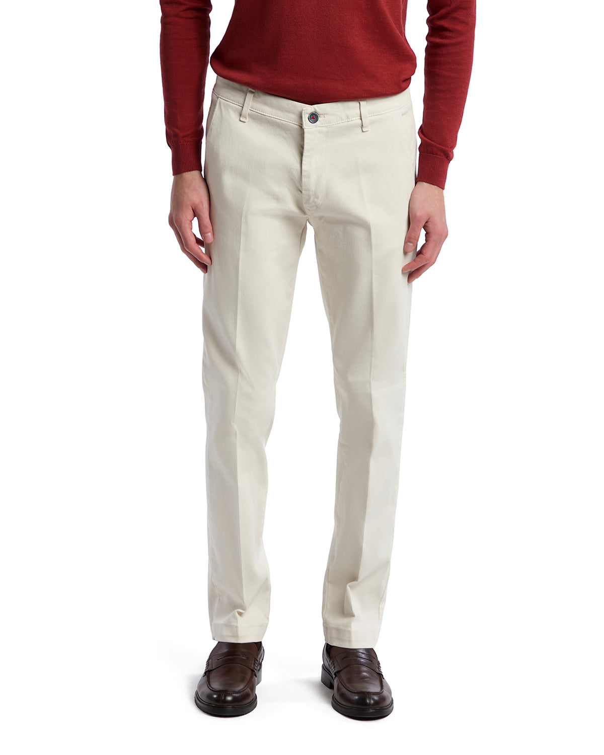Pantalón Jack estructurado crema