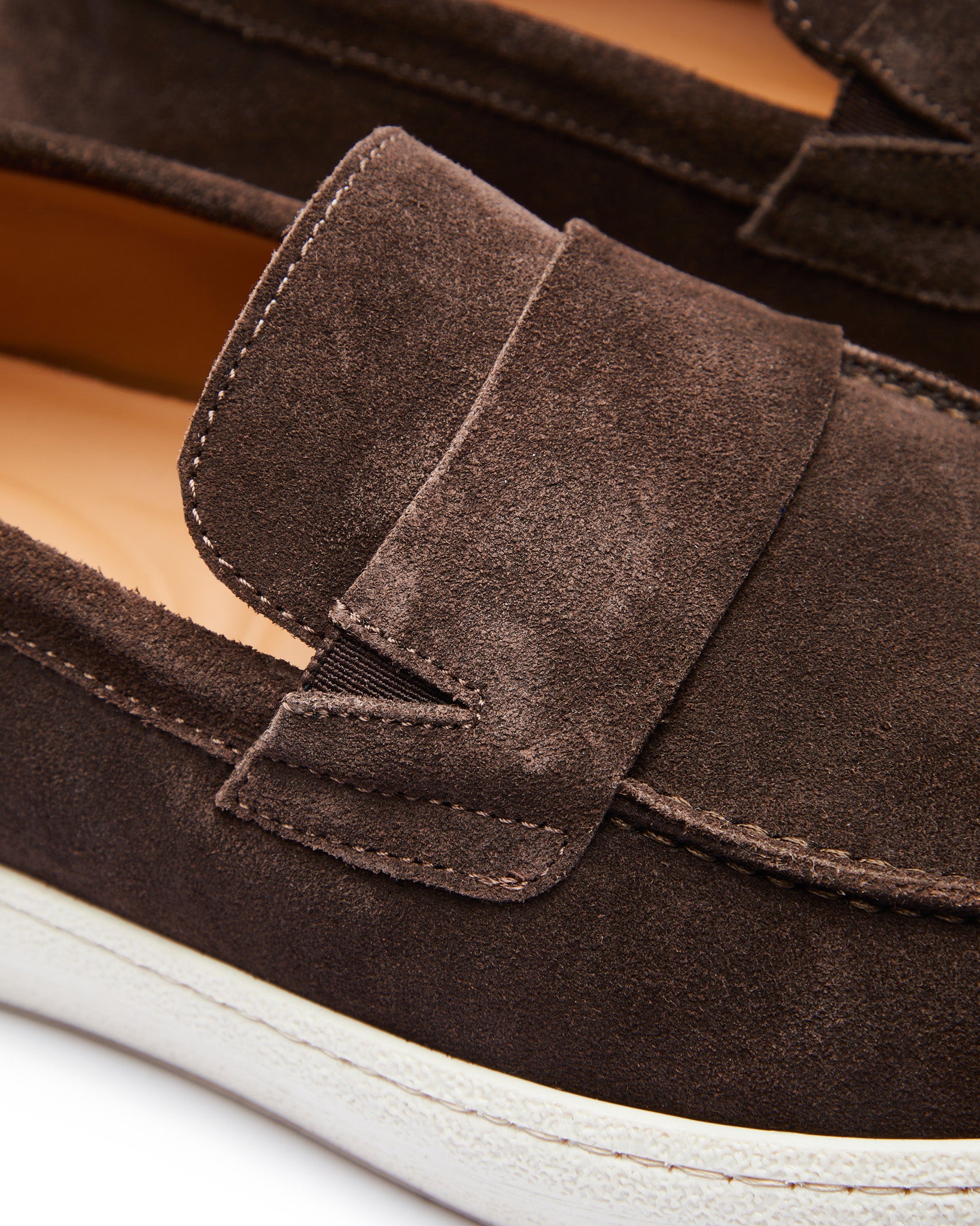 Maxime slip-on suede dark brown