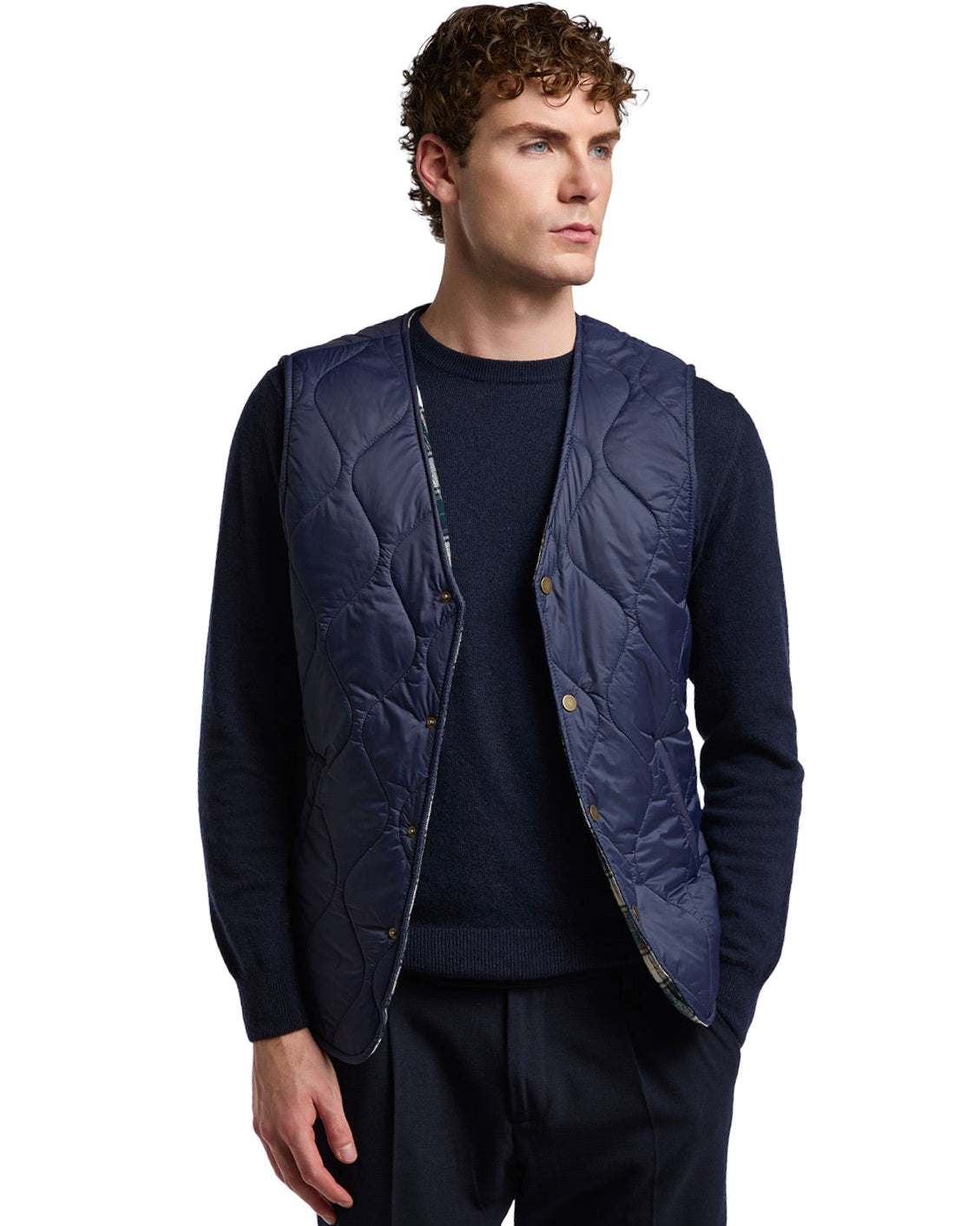 Gilet New Castle bleu