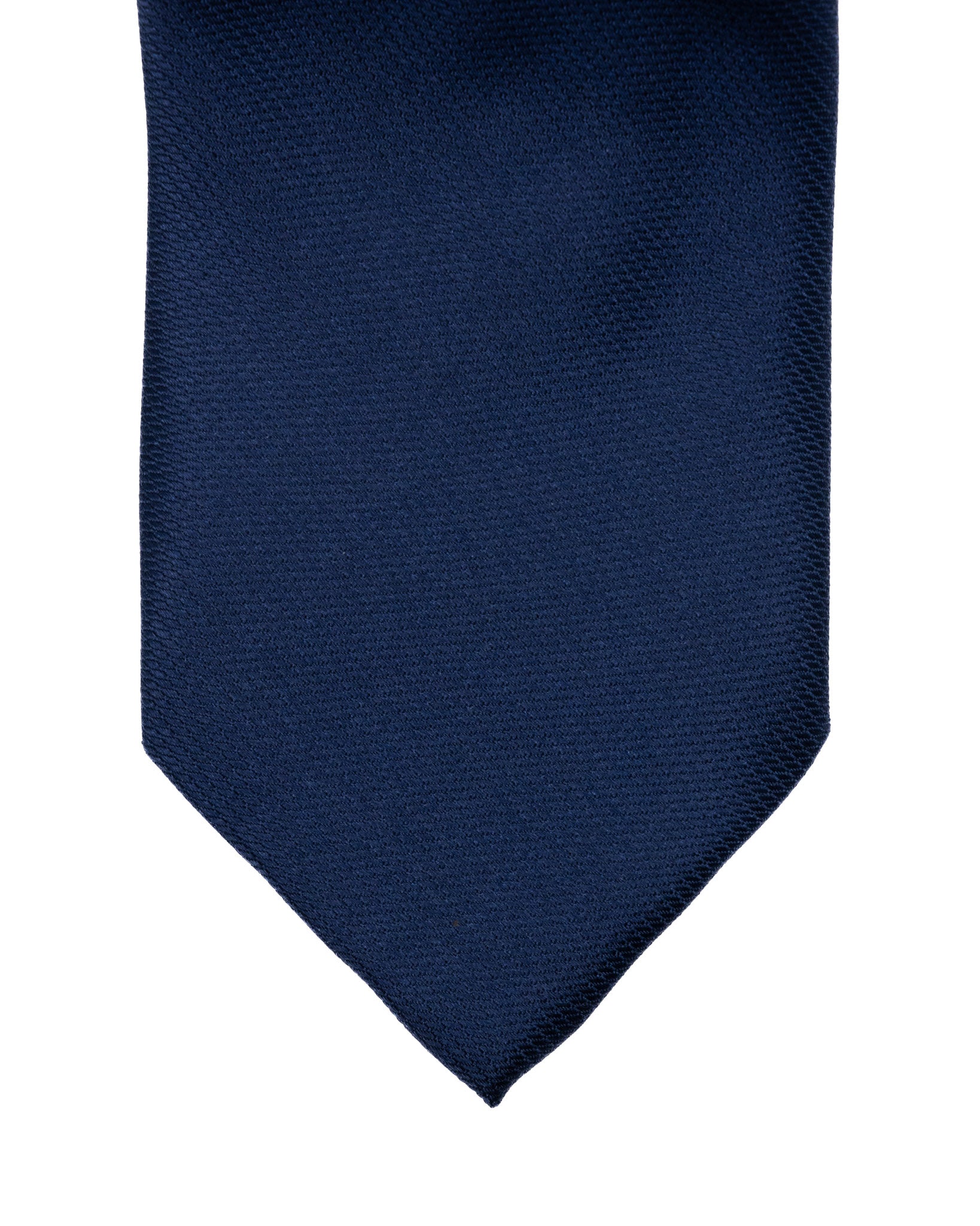 Cravatta - in seta armaturata blu