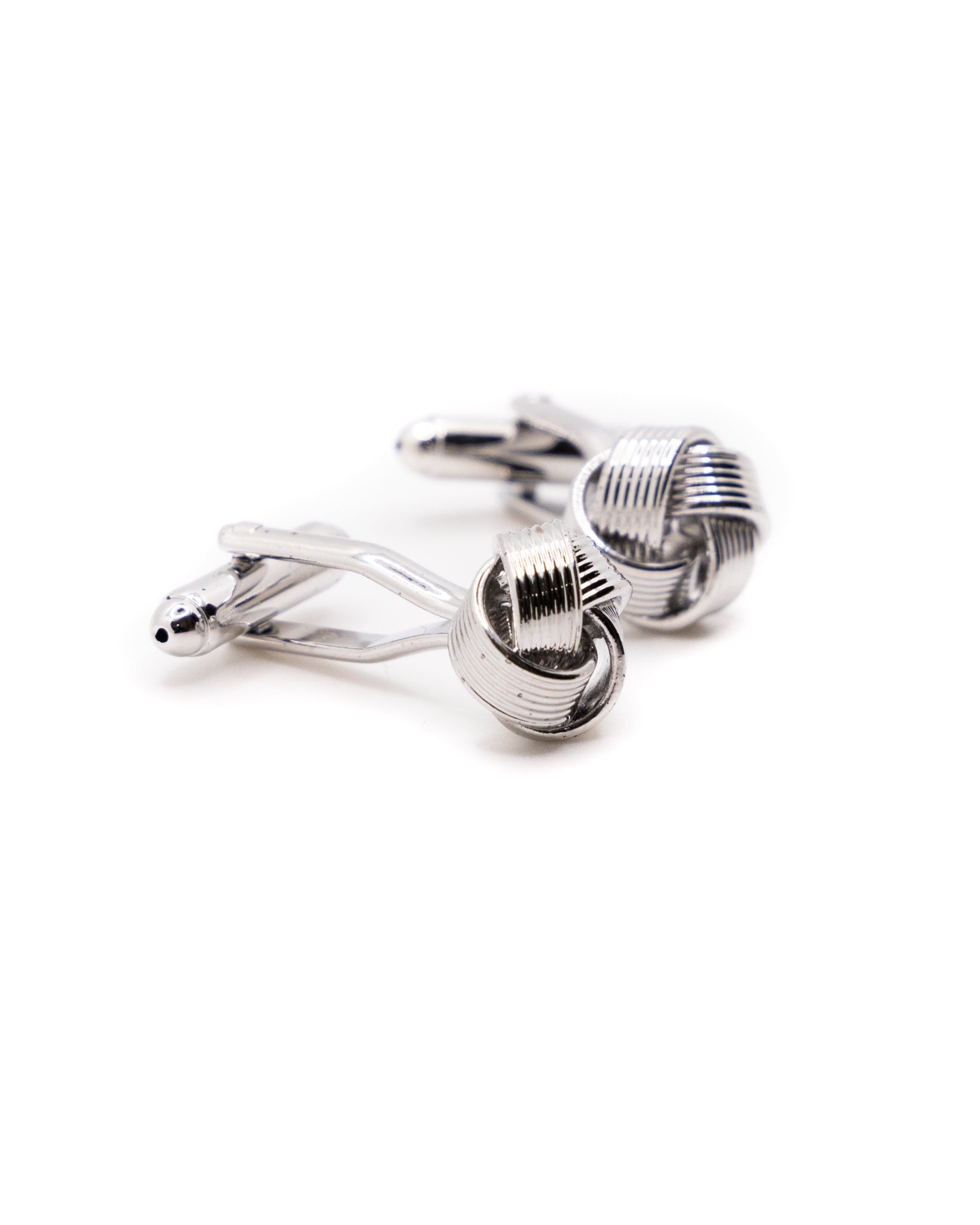 Gorizi - silver colored cufflinks