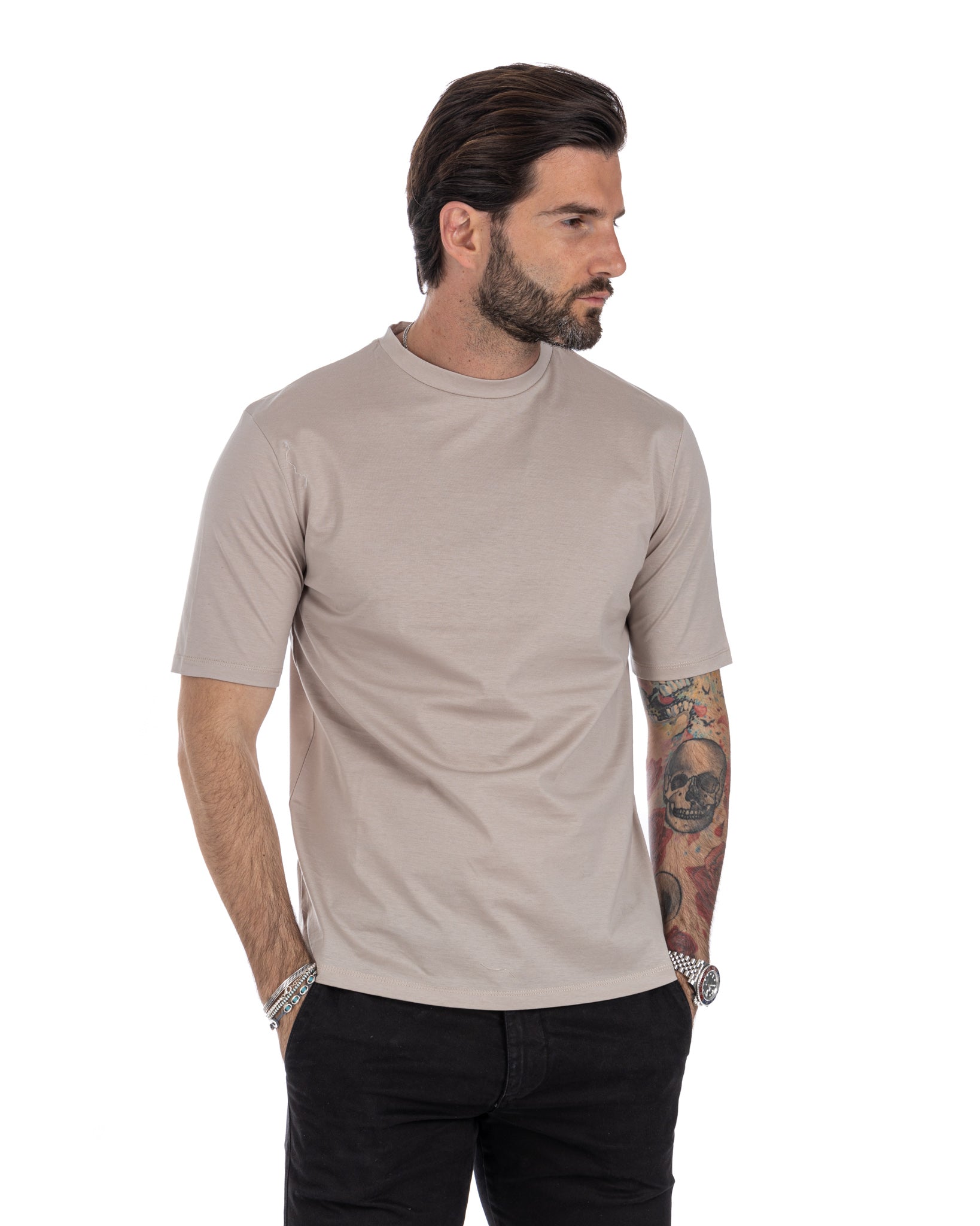 Glasgow - t-shirt en fil d'Écosse gris