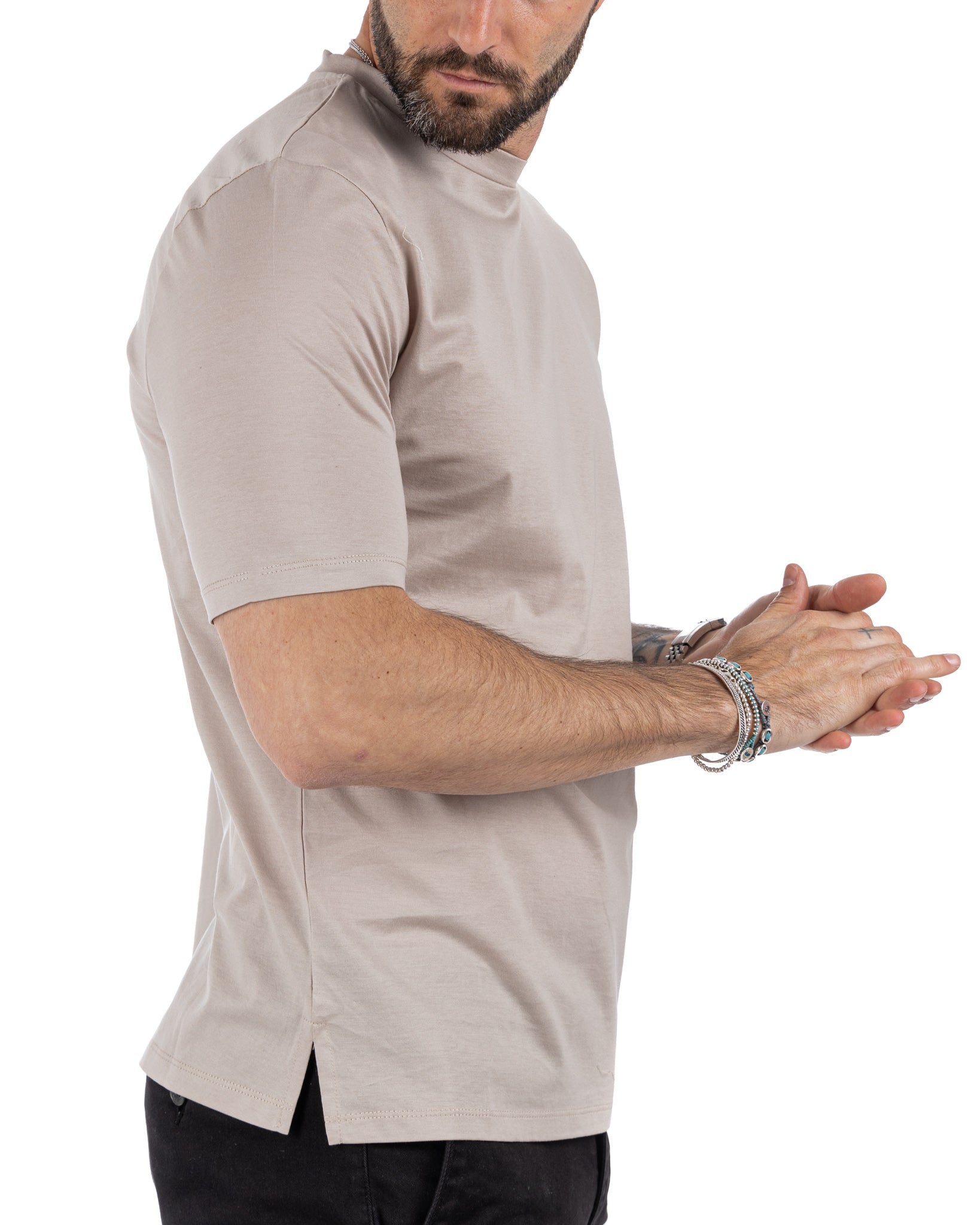 Glasgow - t-shirt en fil d'Écosse gris