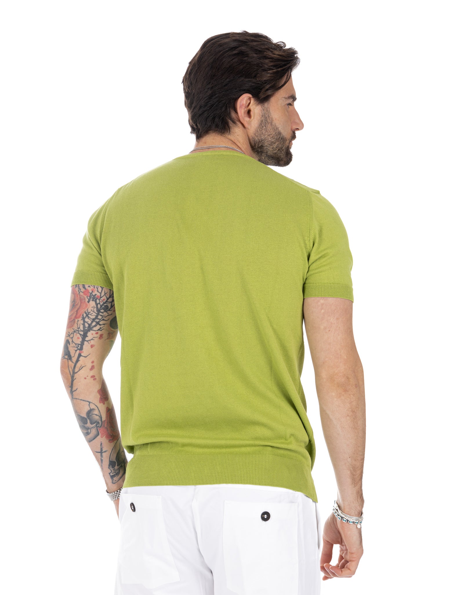 Jannik - t-shirt in maglia bamboo