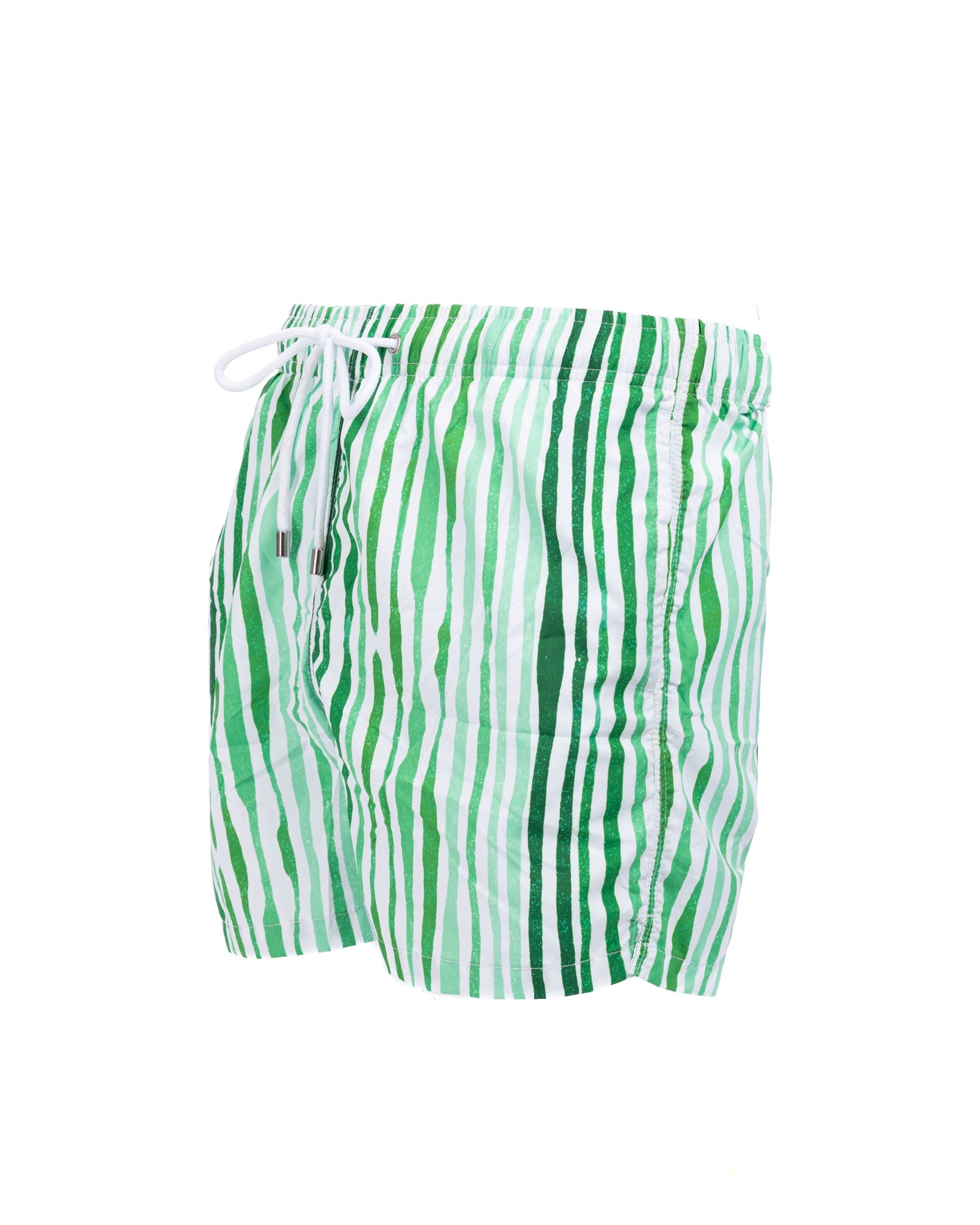 Stripe - maillot de bain vert à motifs