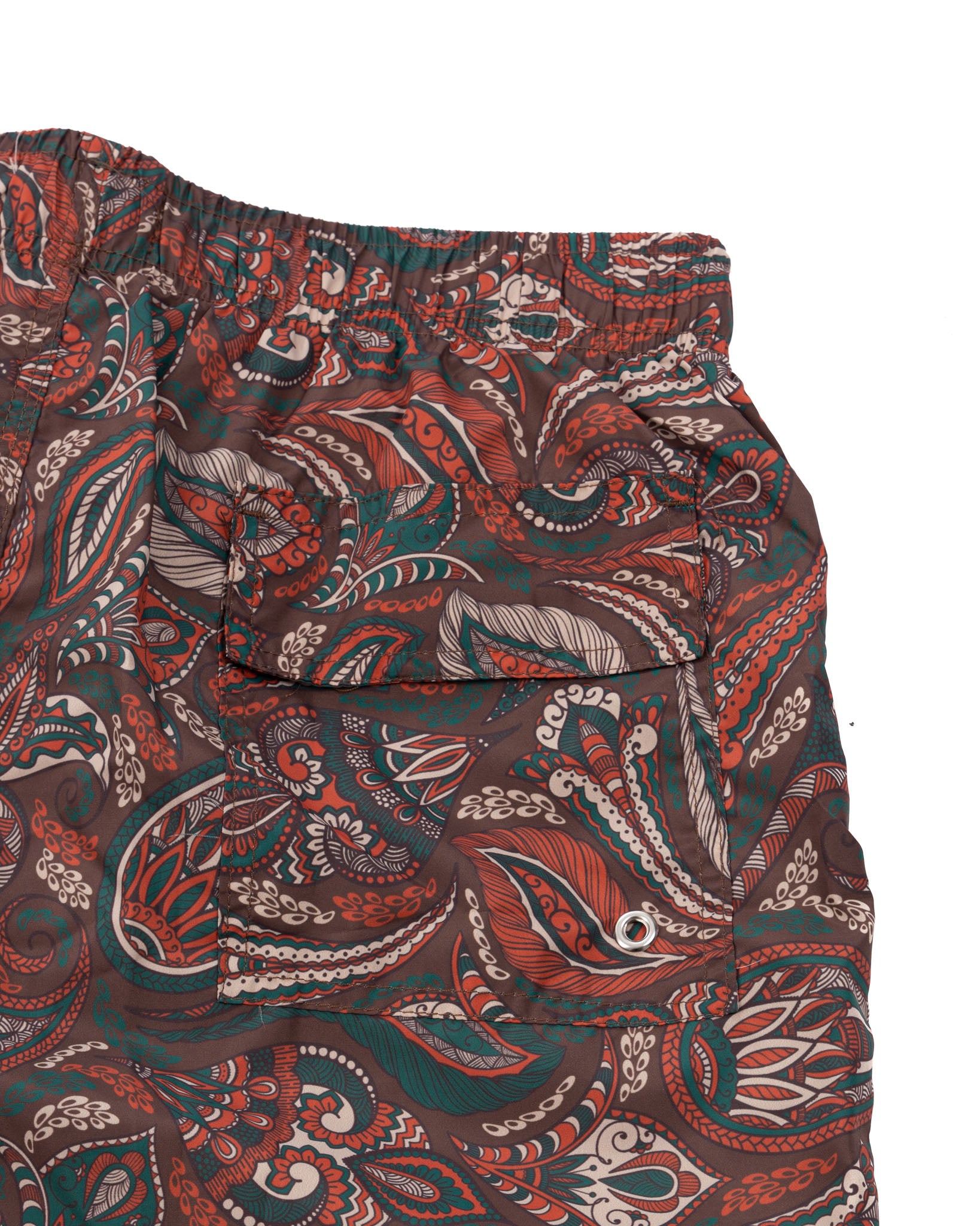 Paisley - costume da bagno fantasia arancione