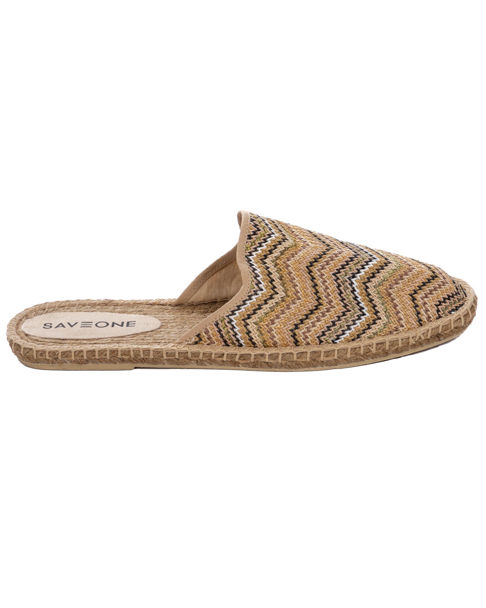 Portofino - mules espadrillas beige e nera