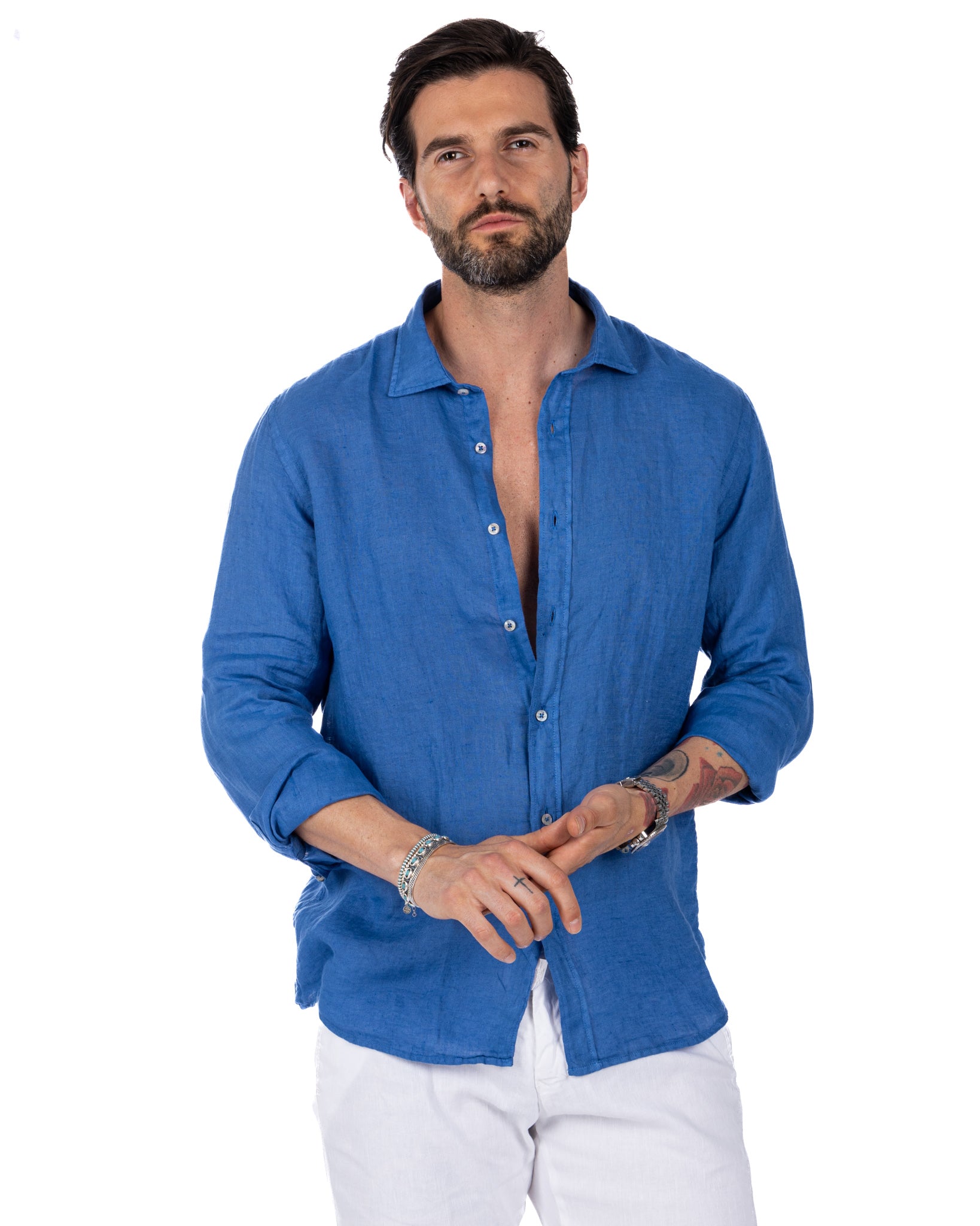 Montecarlo - pure royal linen shirt