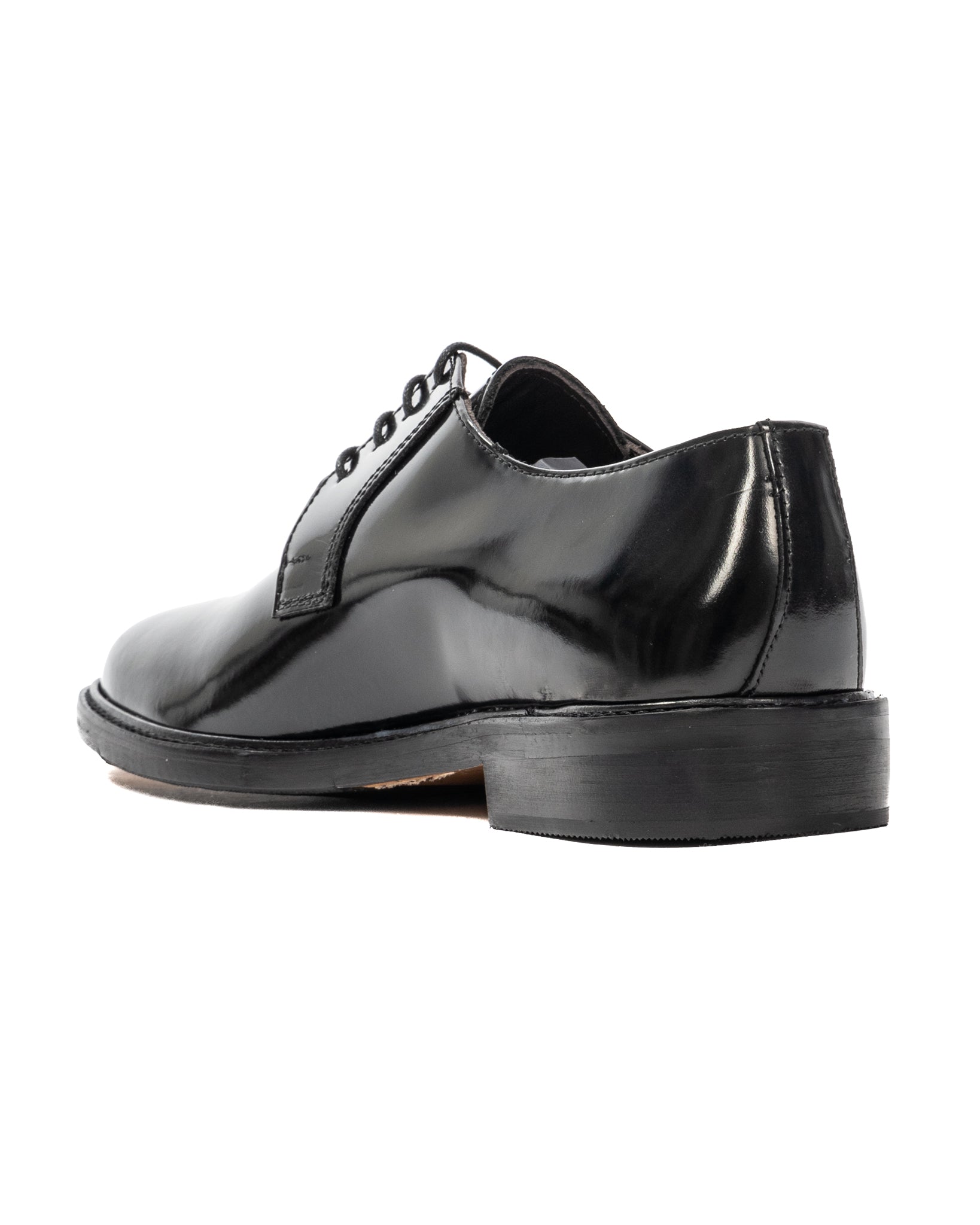 Arthur - classic shiny black derby