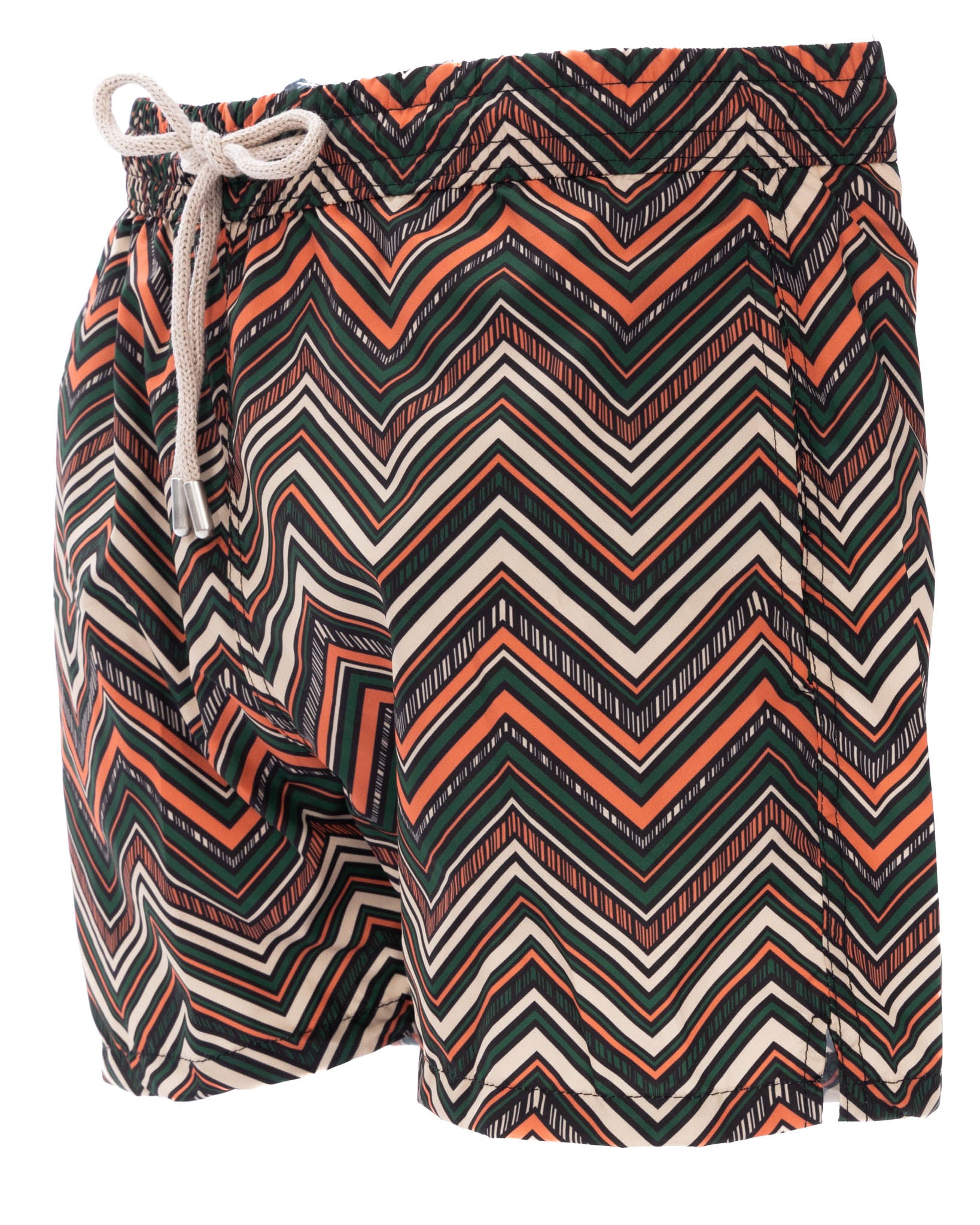 Scopello - orange striped patterned swimsuit