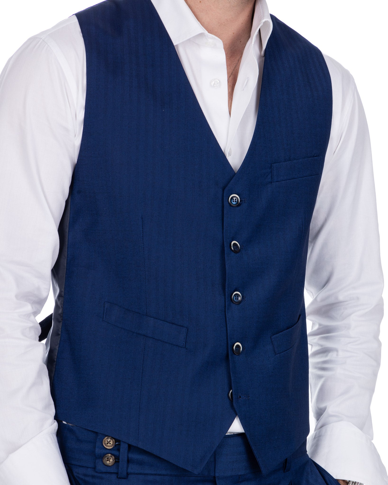 Lyon - Solaro Royal Single Breasted Vest