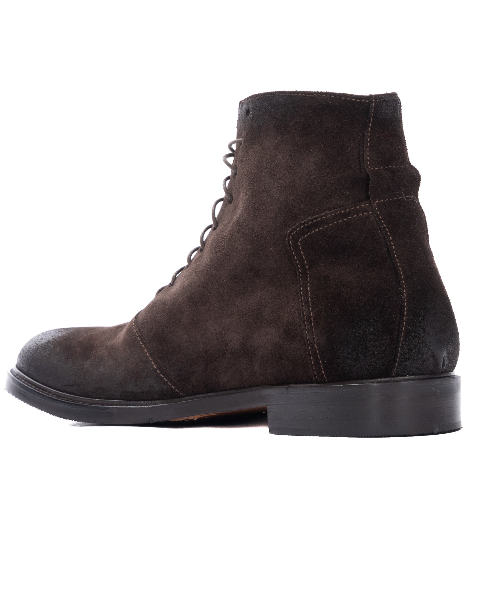 Houston - dark brown suede boot