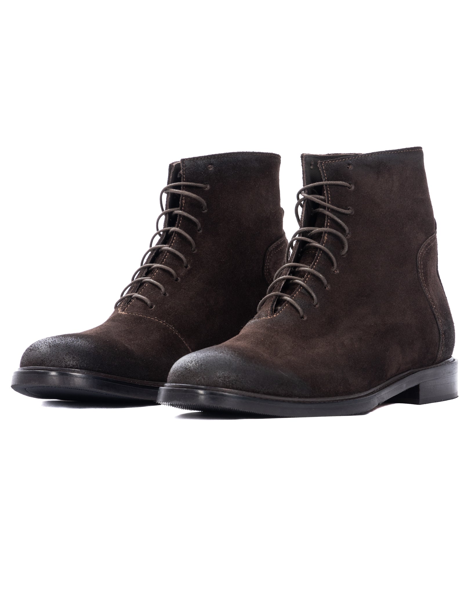 Houston - dark brown suede boot