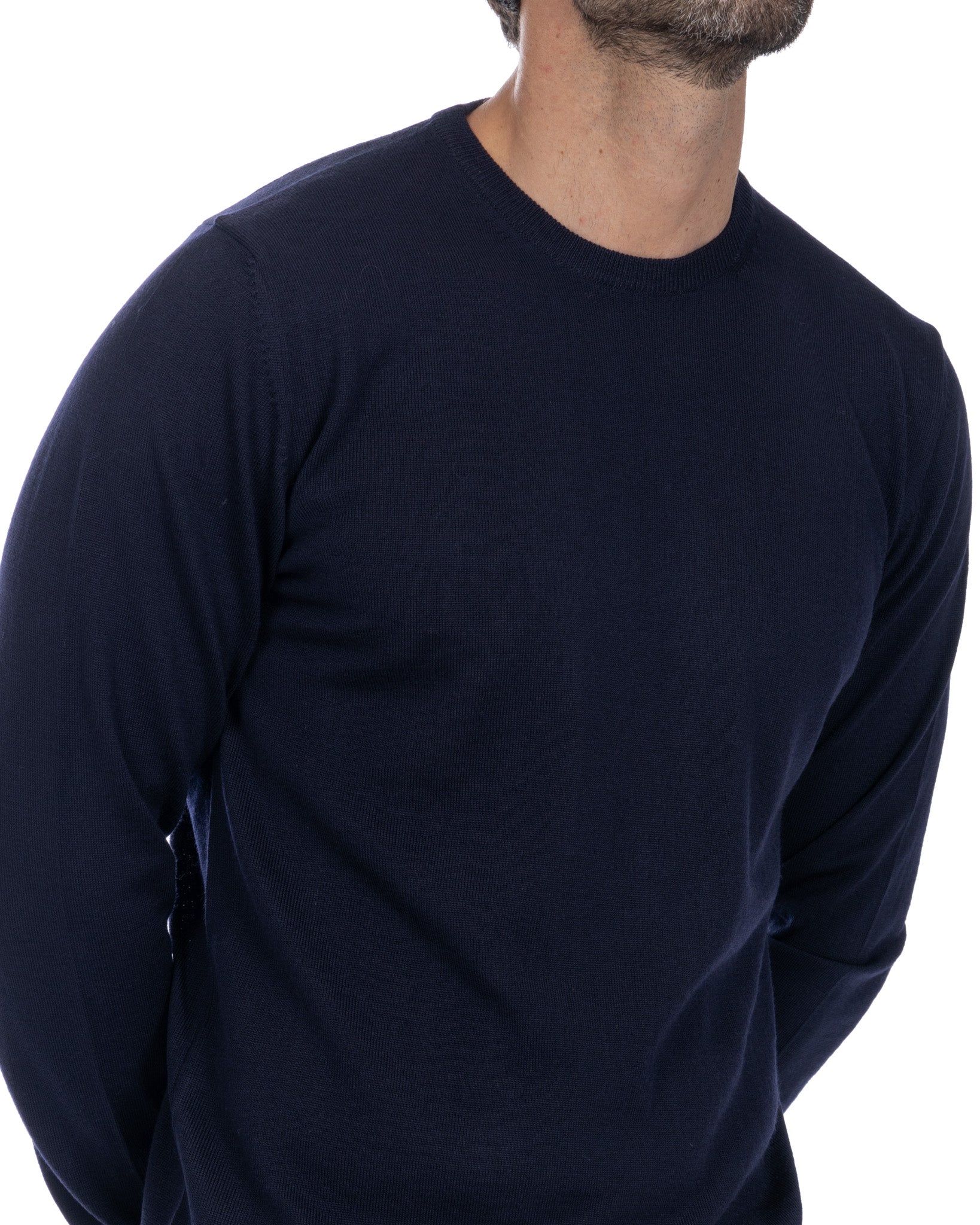 Furore - blue merino wool sweater