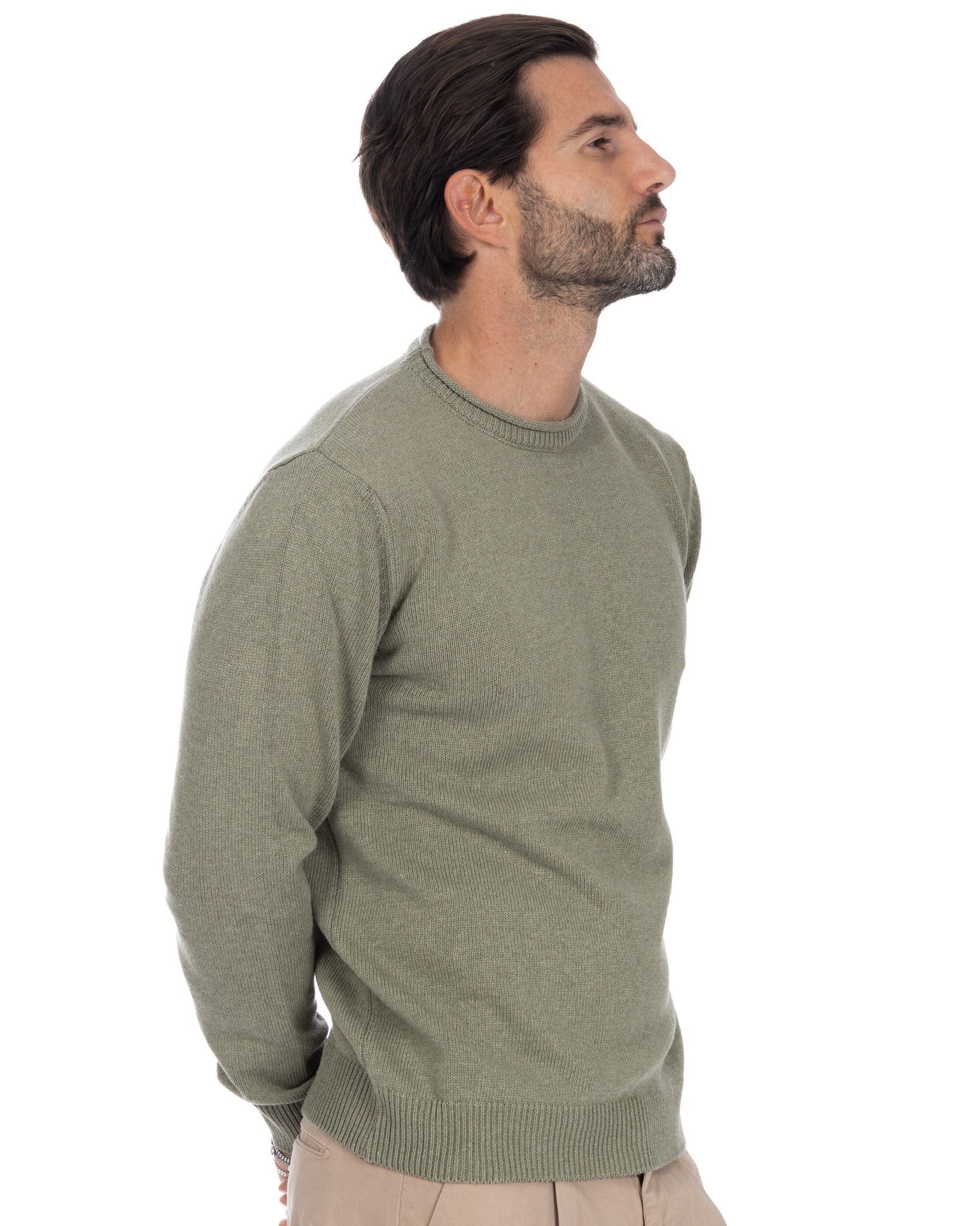 Adak - maglione girocollo militare