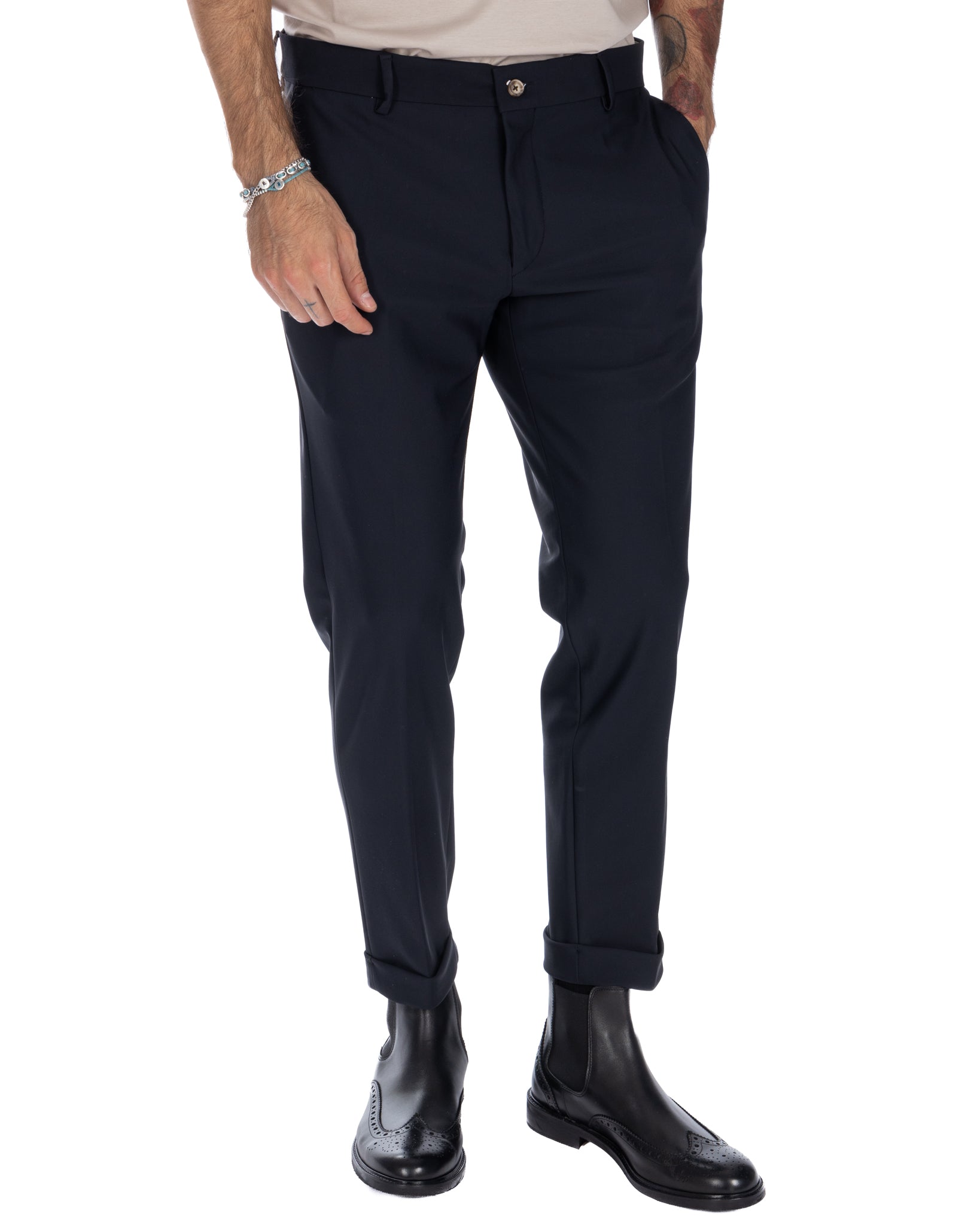 Olten - black technical trousers