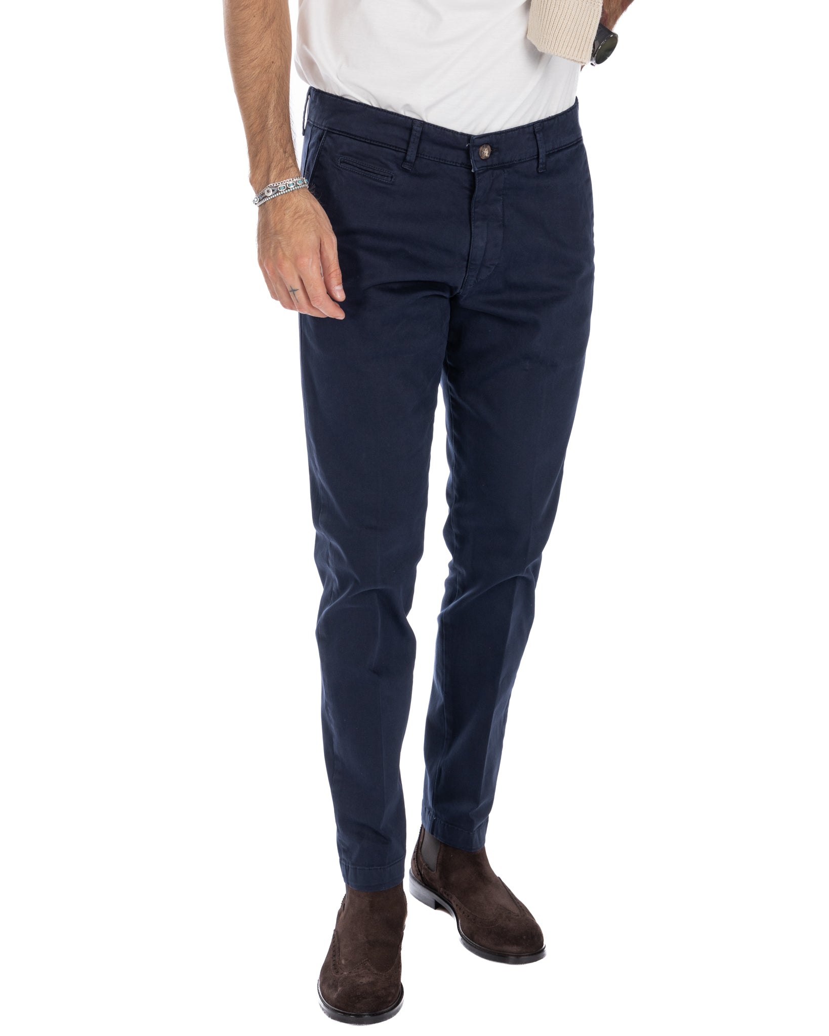 Paul - Basic blue trousers 