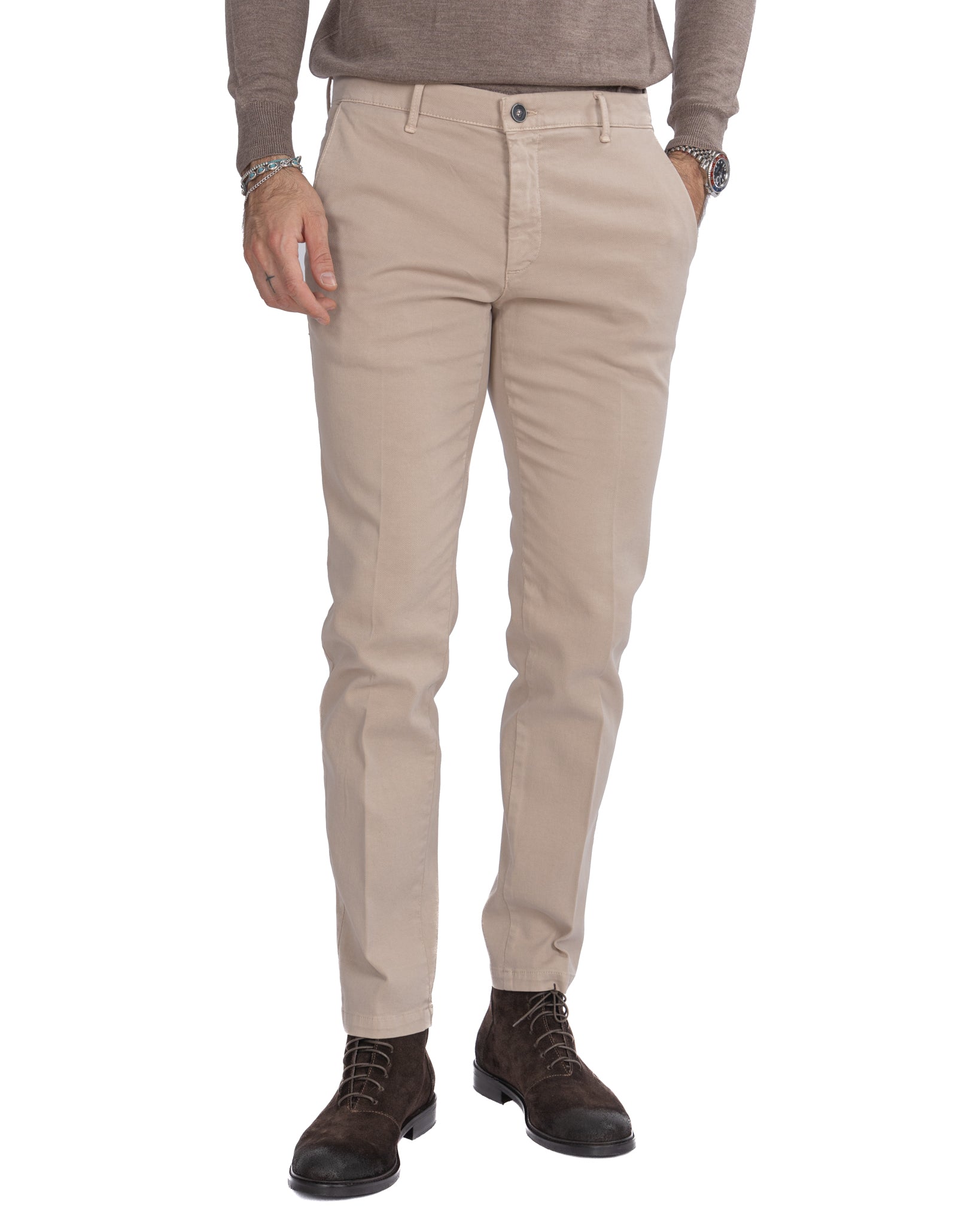 Jack - beige armored trousers