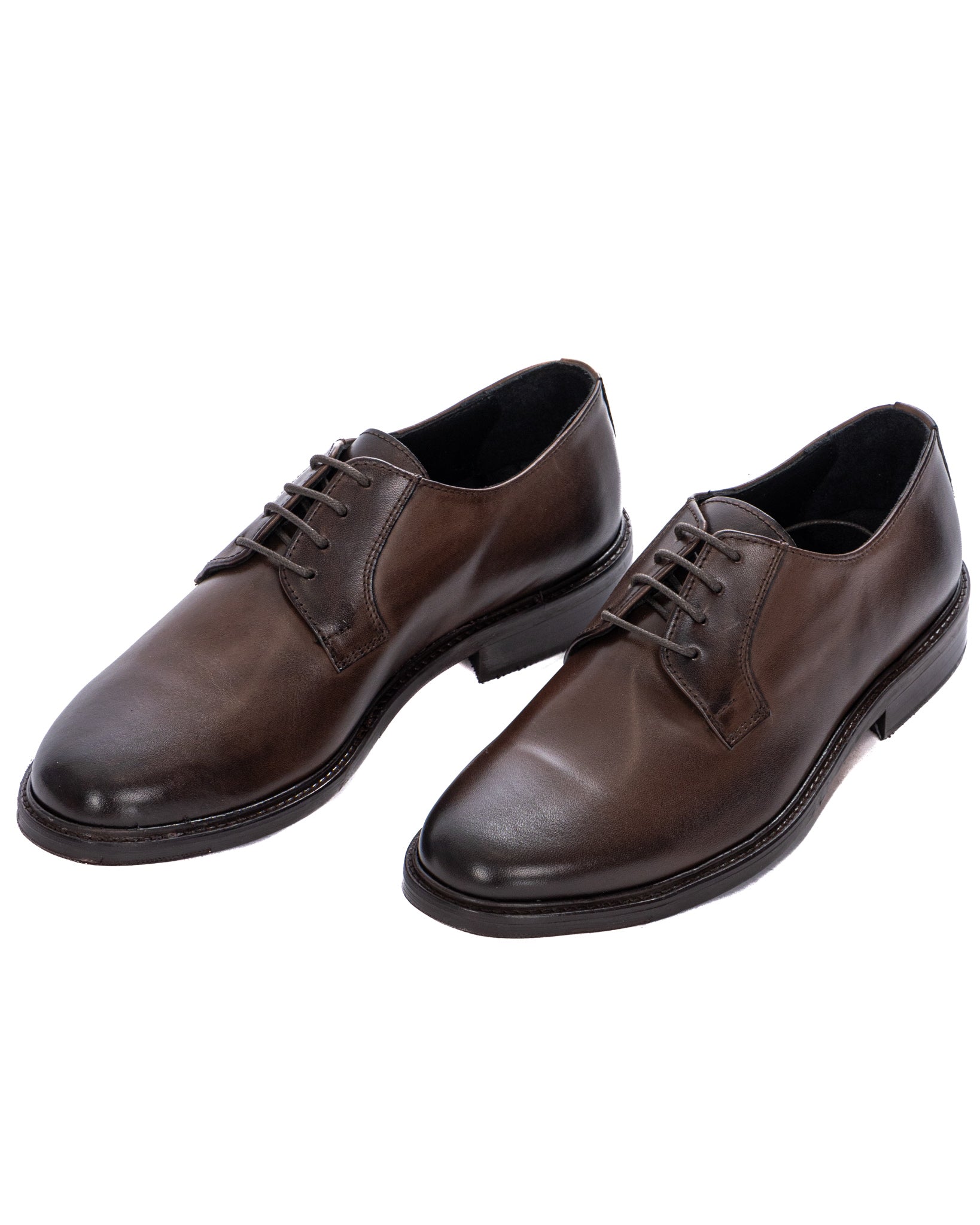 Vincent - derby classique marron foncé