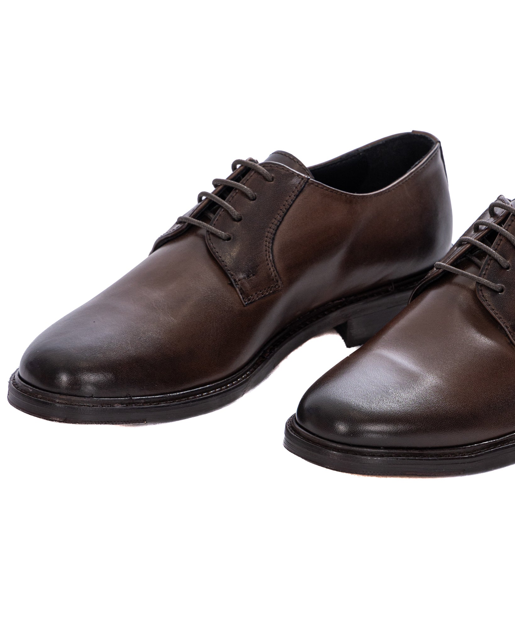 Vincent - derby classique marron foncé