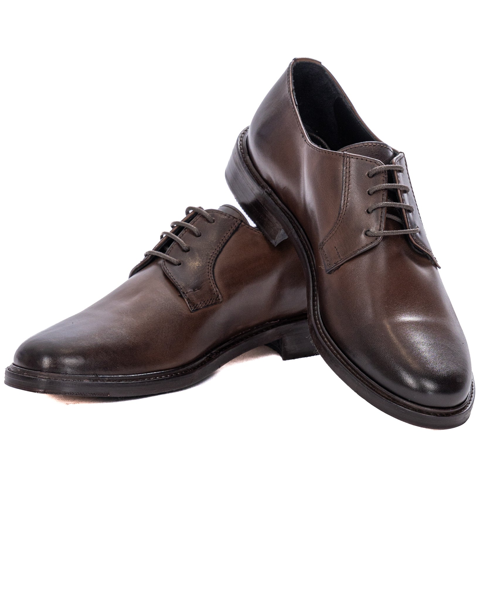 Vincent - derby classique marron foncé