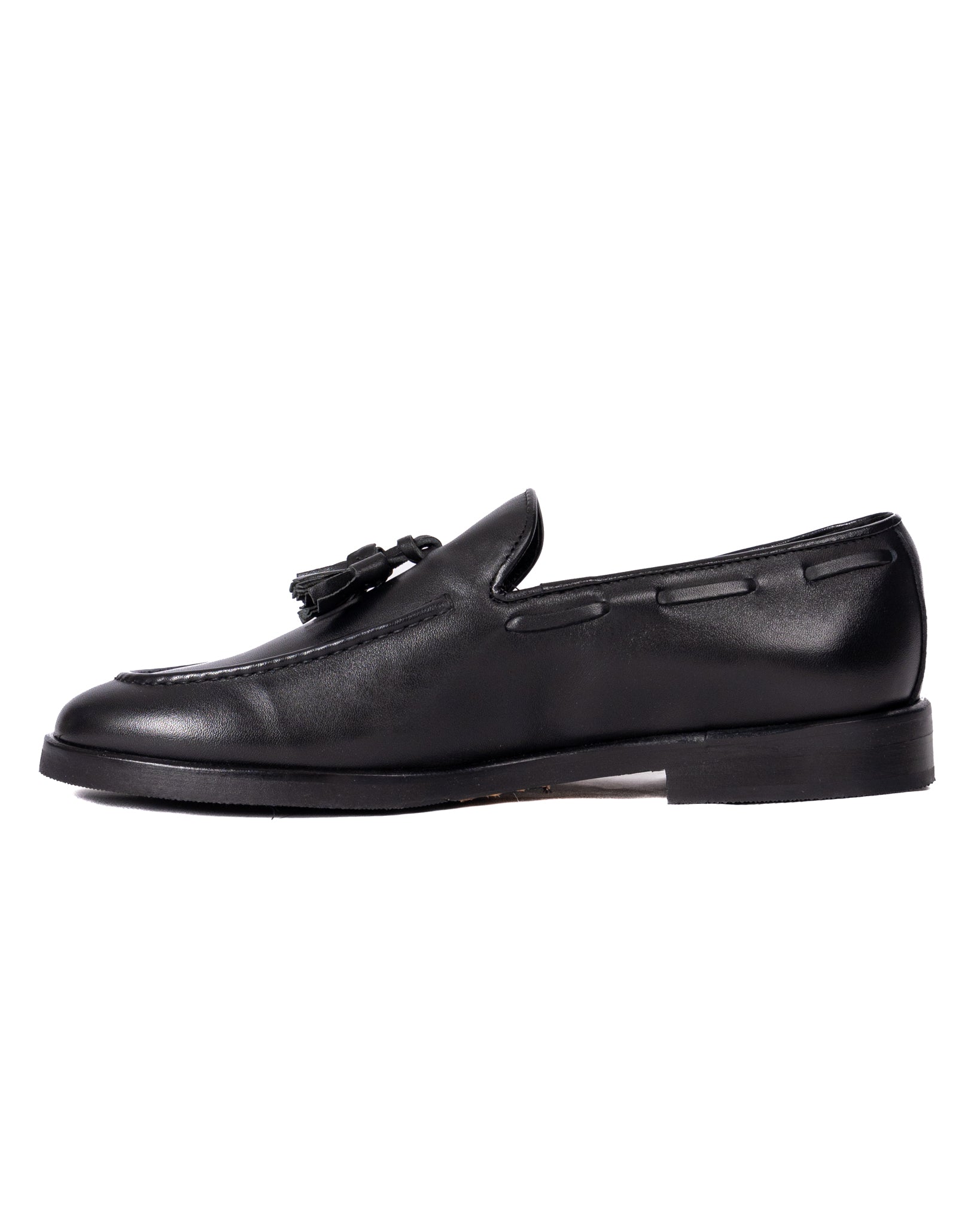 Jasper - mocassin en cuir noir