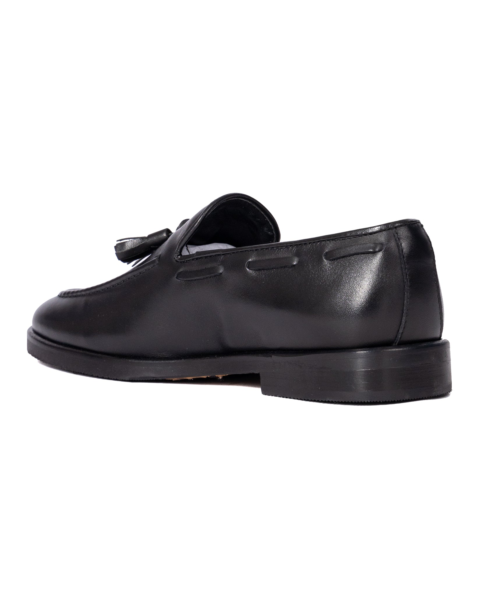 Jasper - mocassin en cuir noir