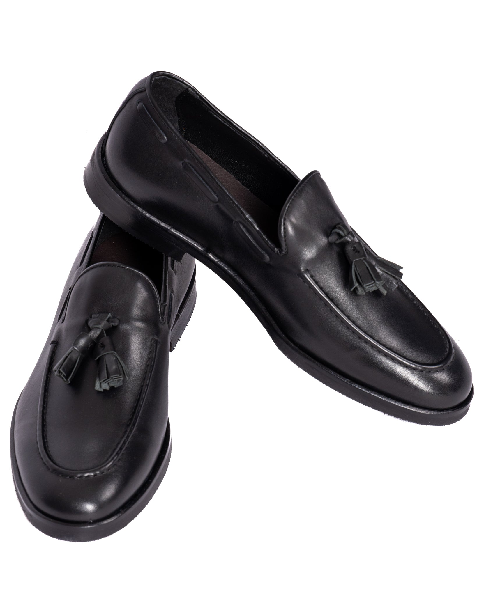 Jasper - mocassino in pelle nero