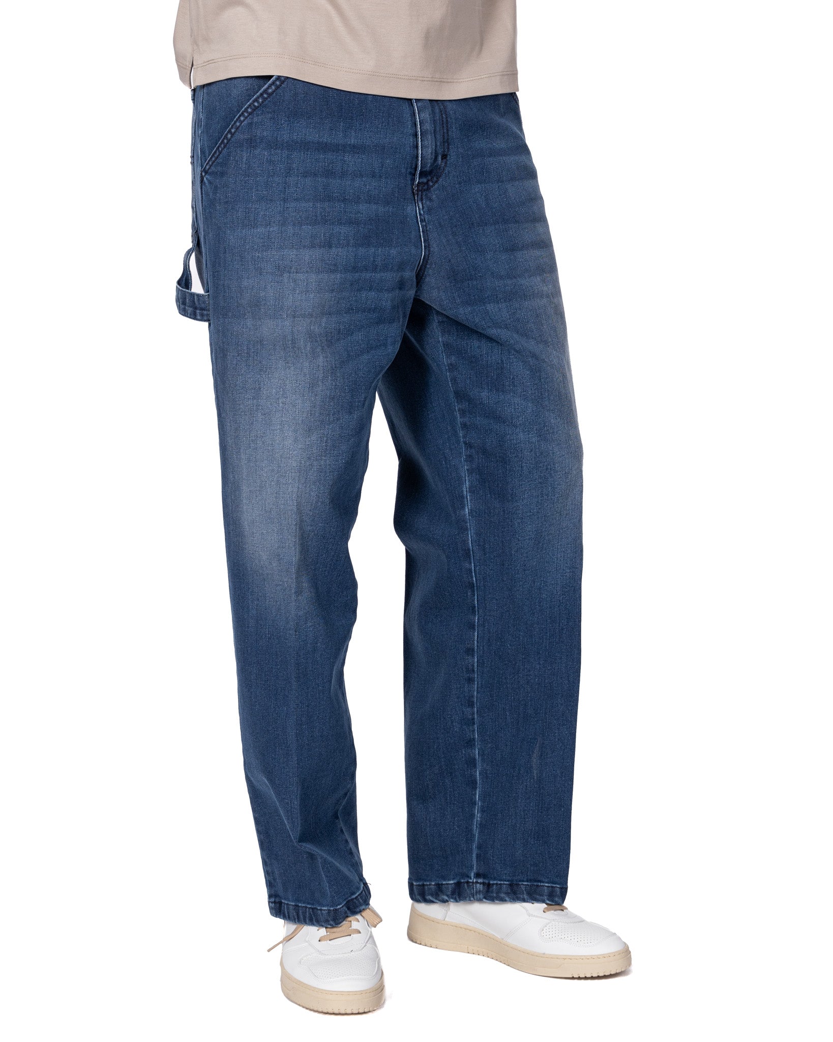 Koen - medium wash baggy jeans