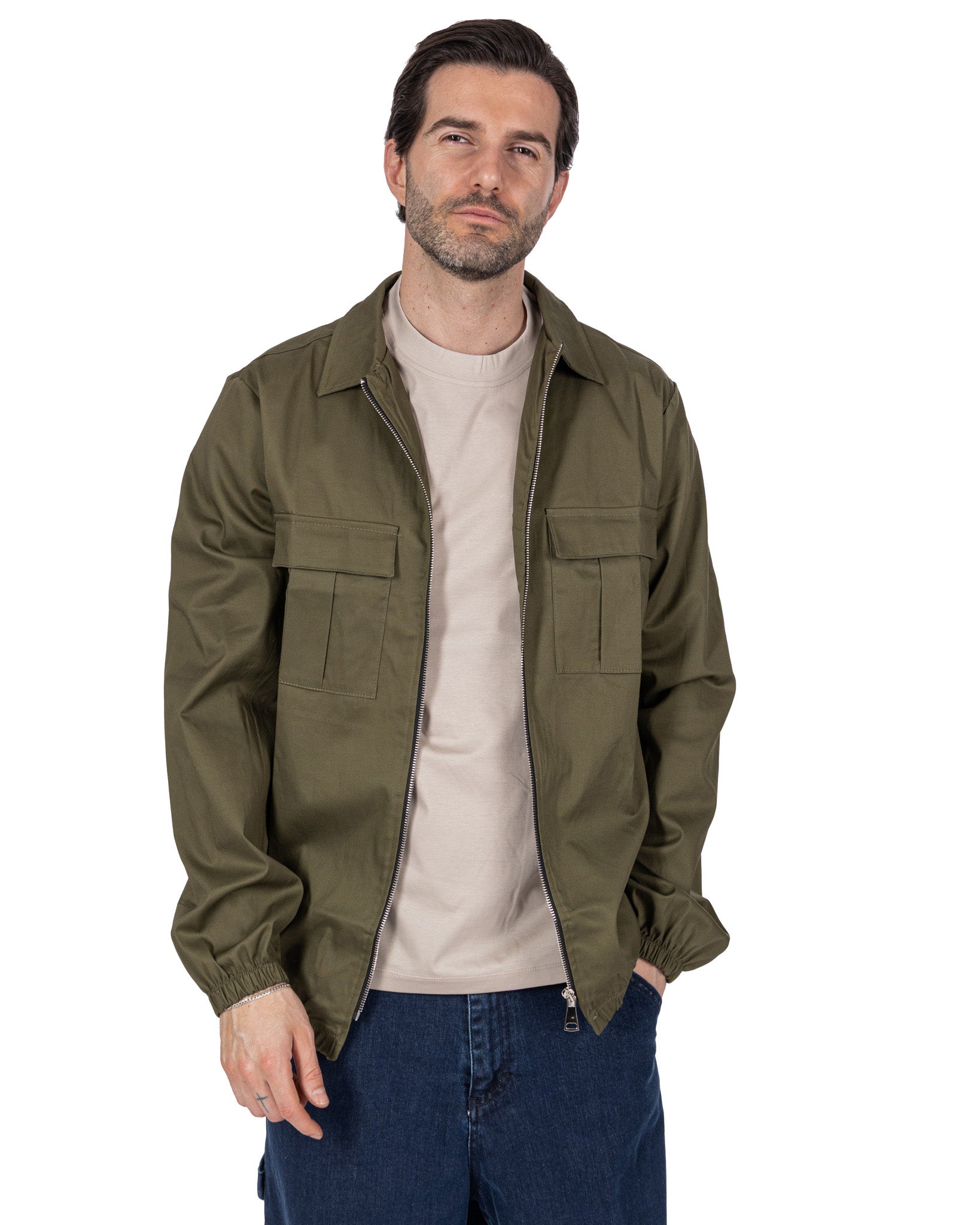 Veste zippée militaire Wayne