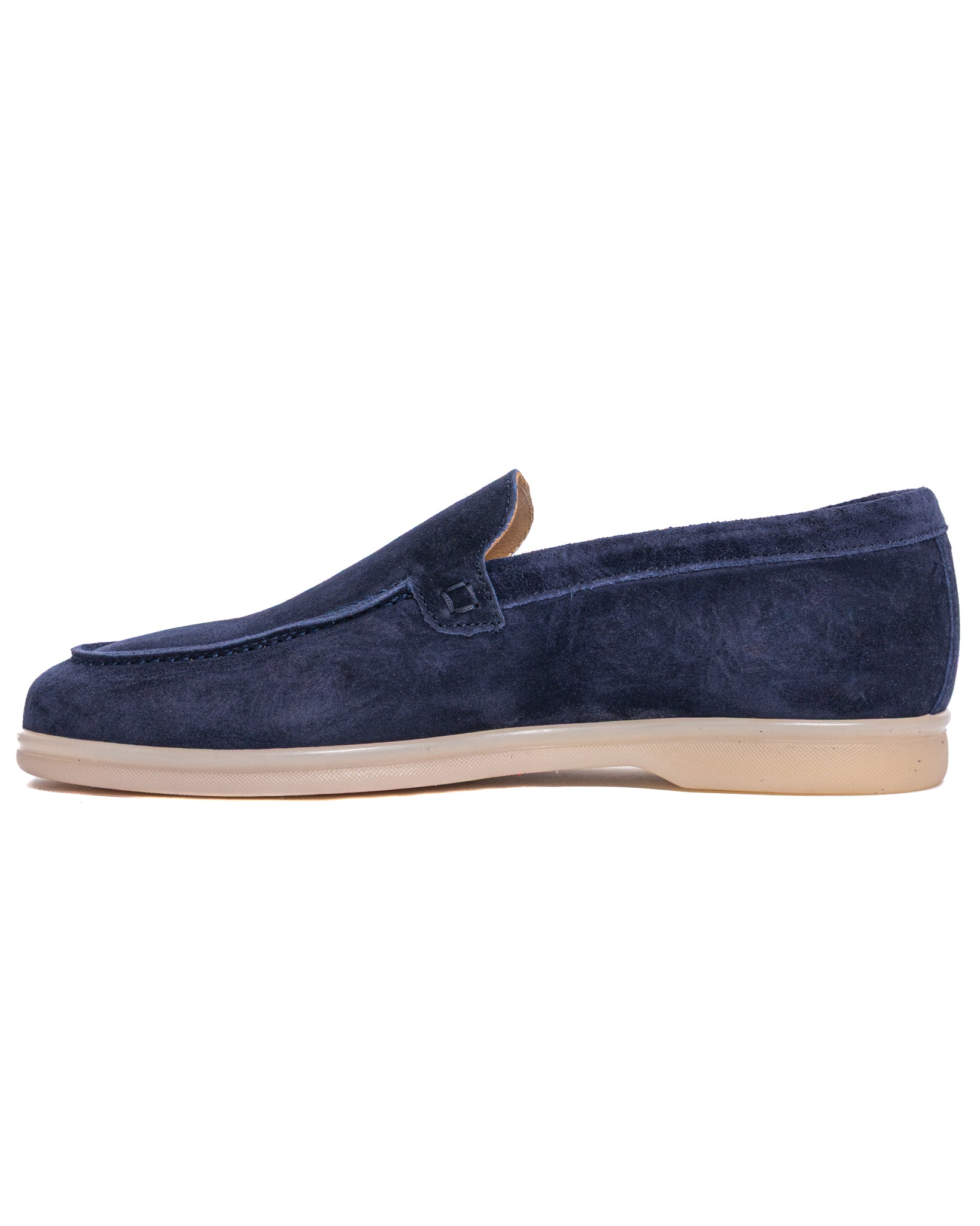 Valeri - mocassino scamosciato blu