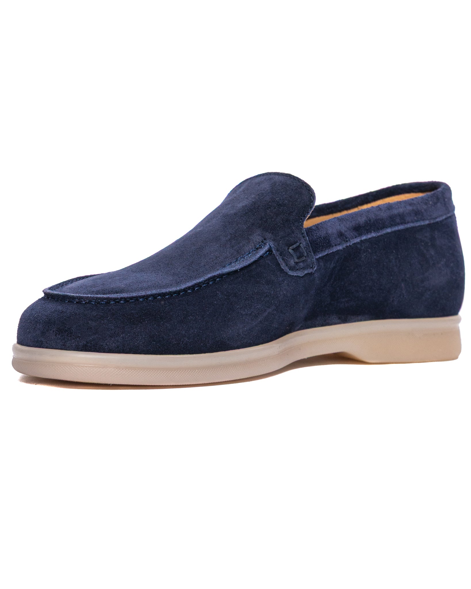 Valeri - mocassino scamosciato blu