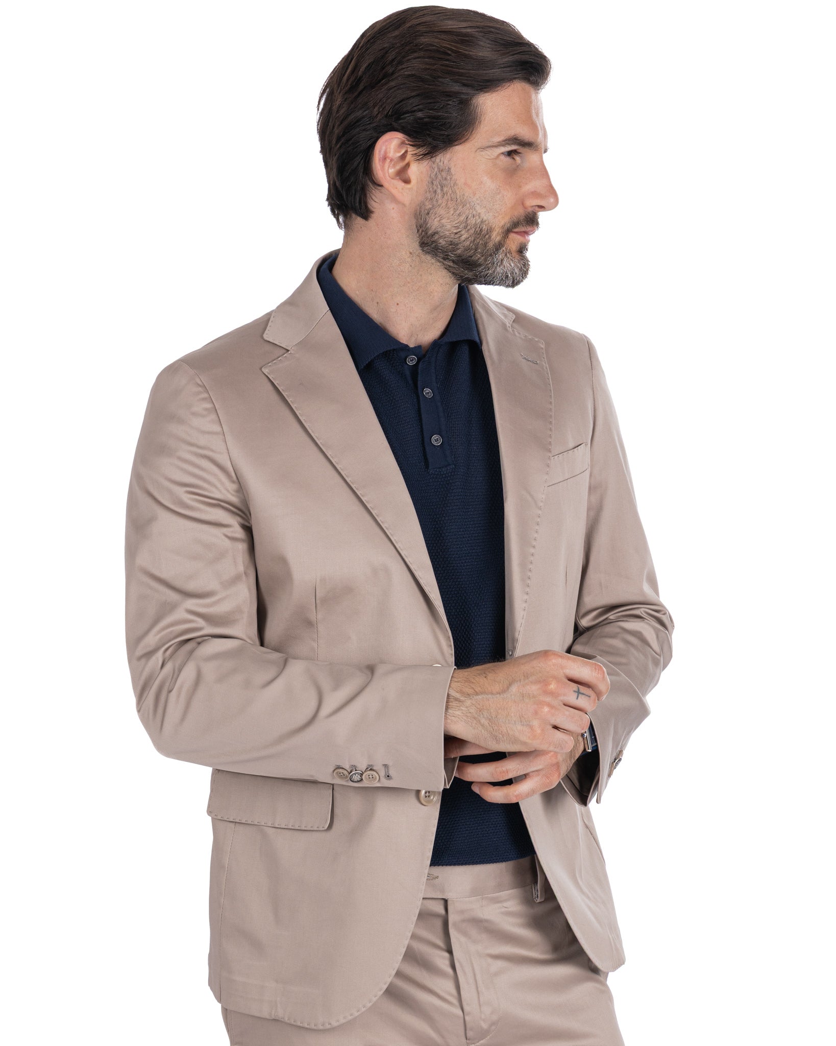 Kyle - giacca in cotone spago