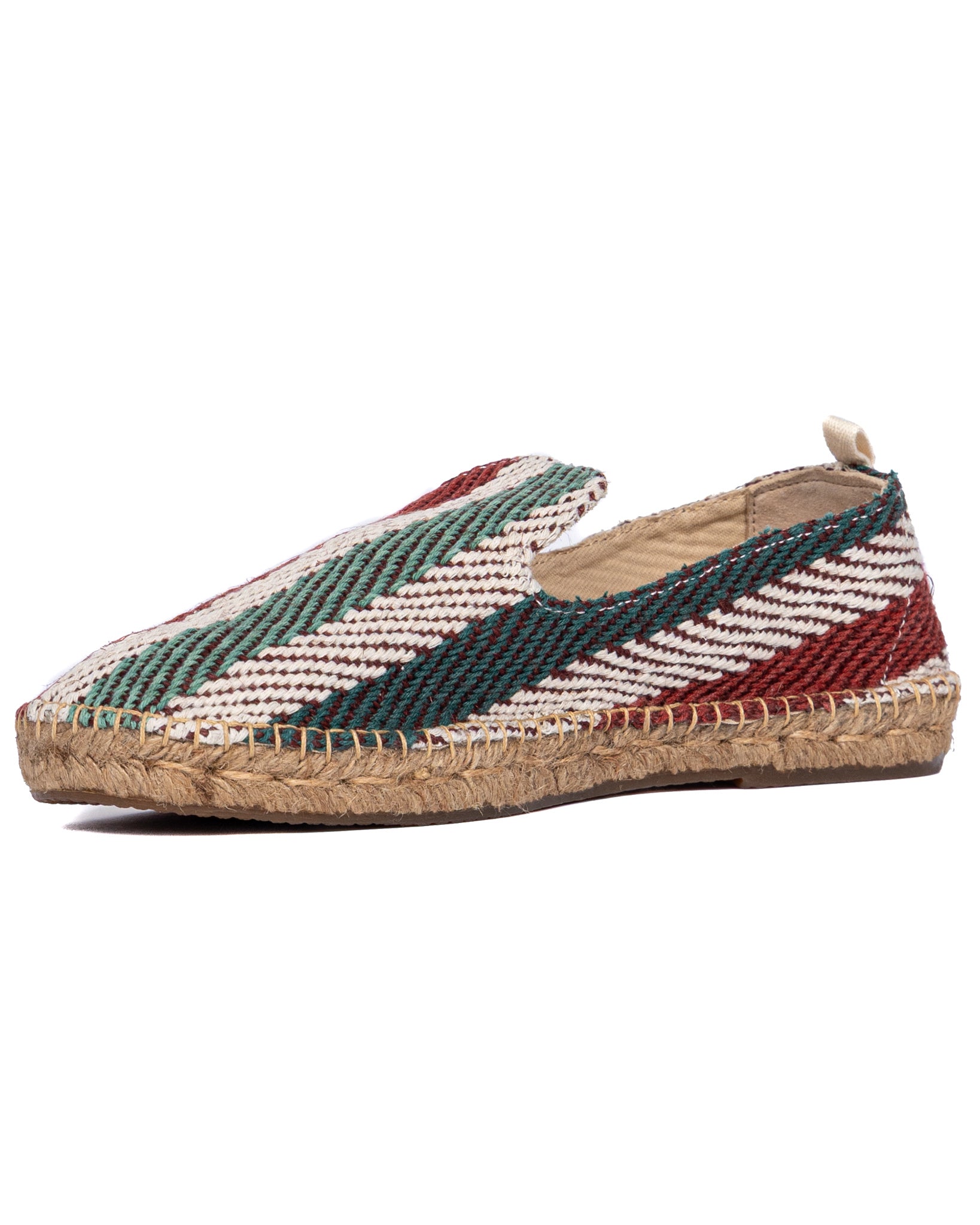 Villasimius- espadrilles à rayures multicolores 