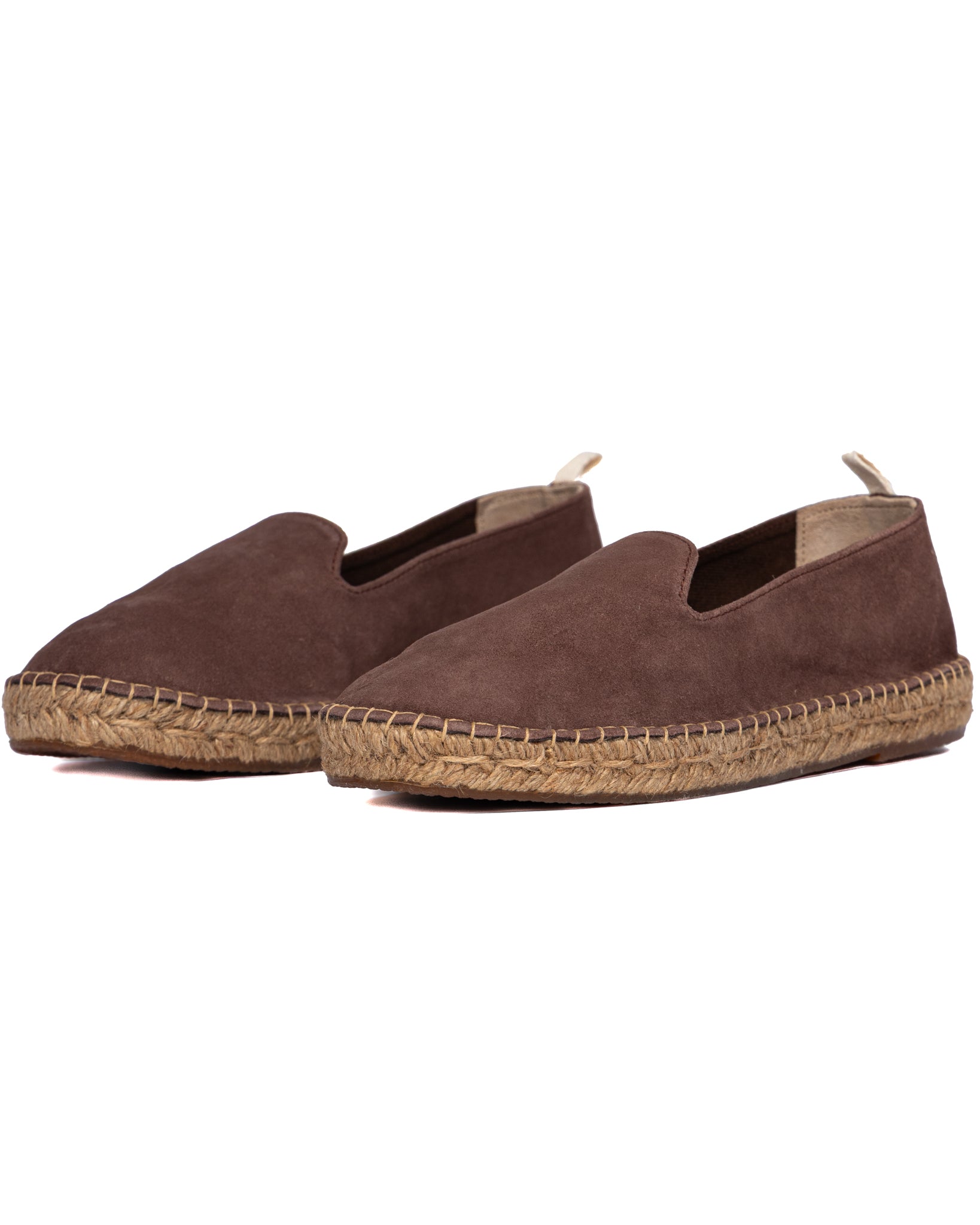 Atene - espadrillas camoscio marrone