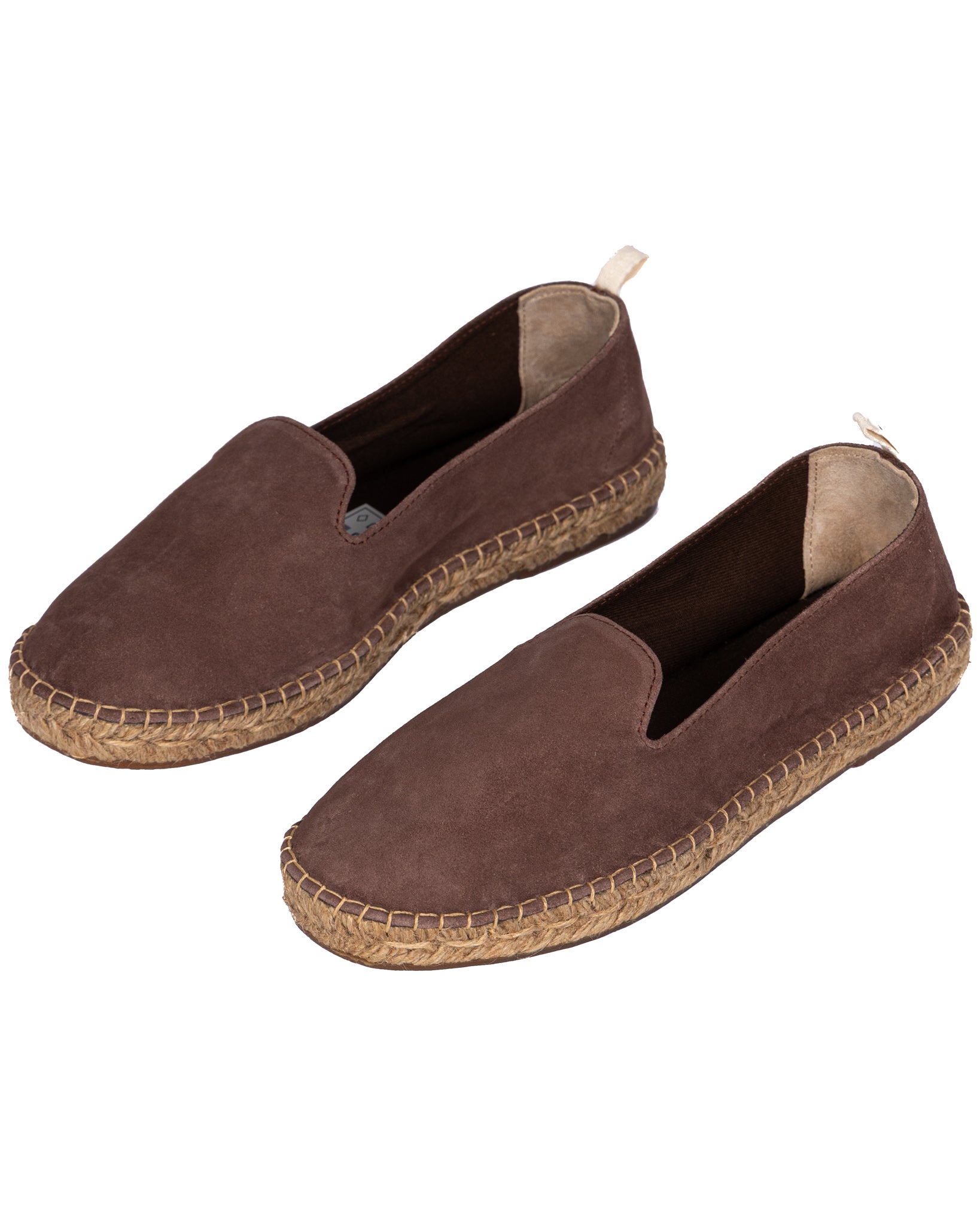 Atene - espadrillas camoscio marrone