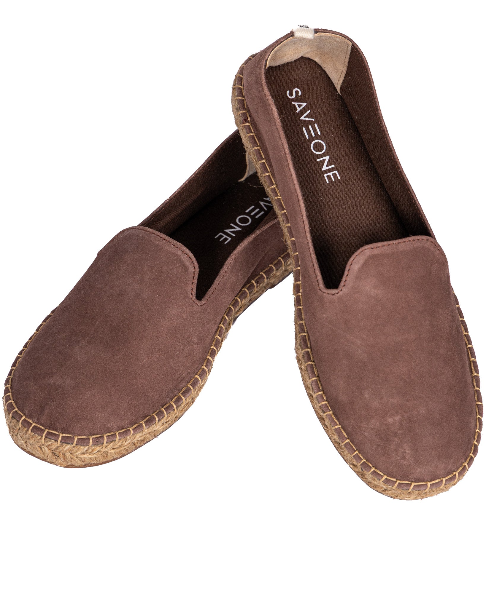 Atene - espadrillas camoscio marrone