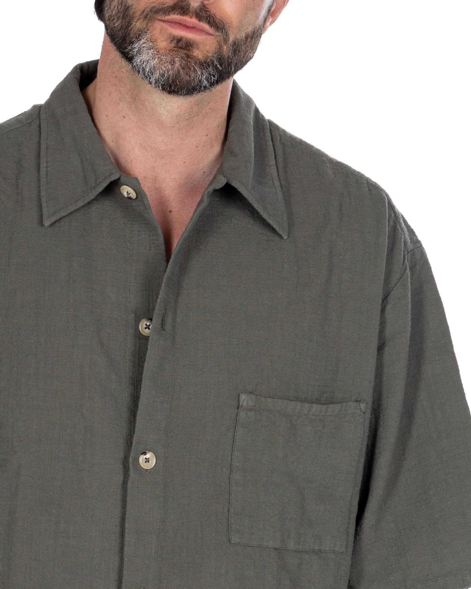 Madeira - camicia armaturata oversize militare