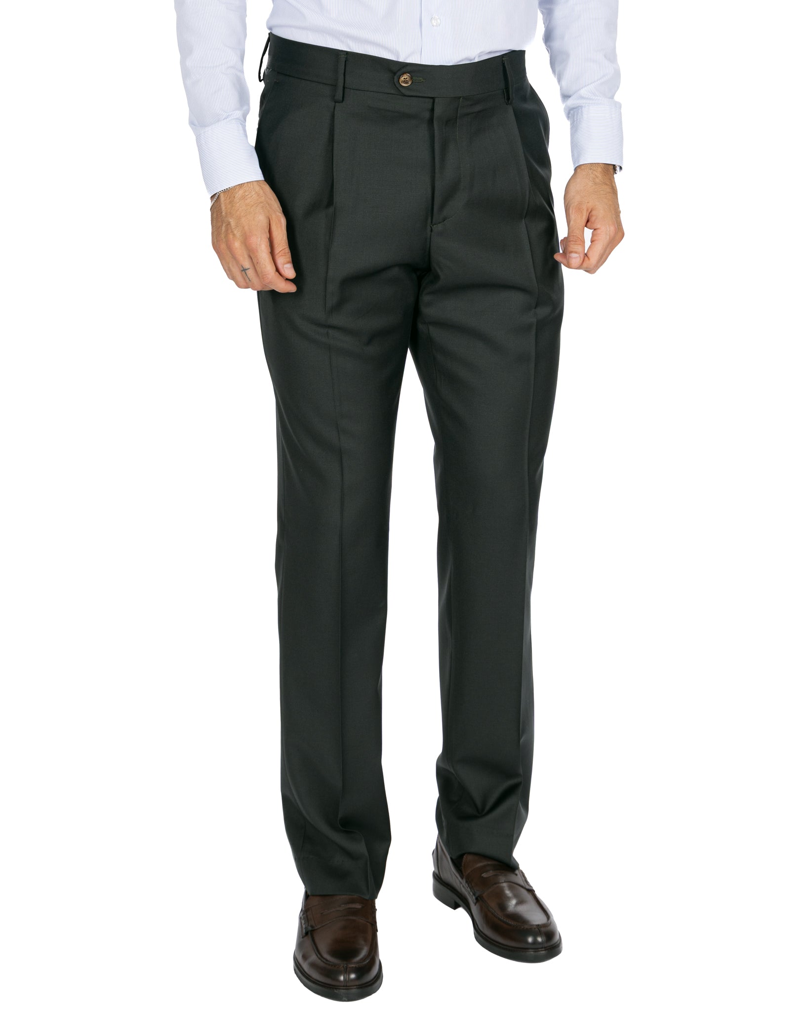 Staten wool trousers Military Canon