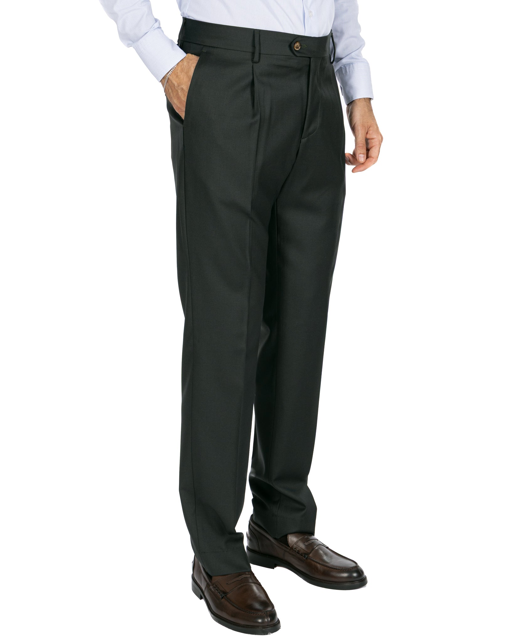 Staten wool trousers Military Canon