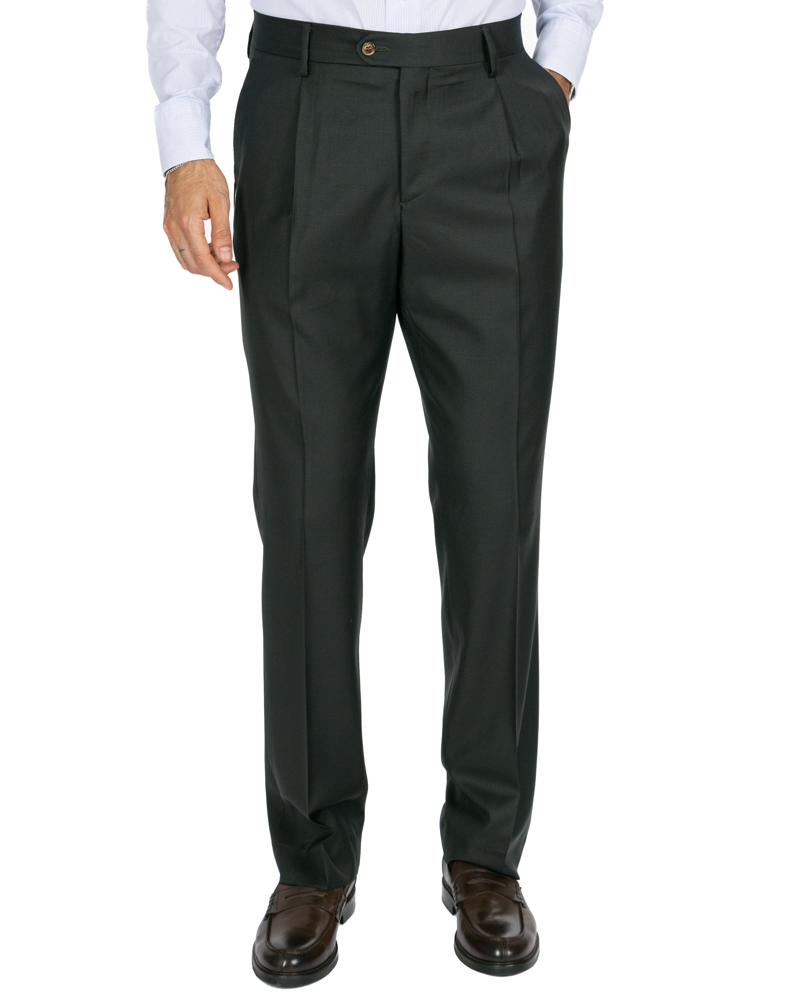 Staten wool trousers Military Canon