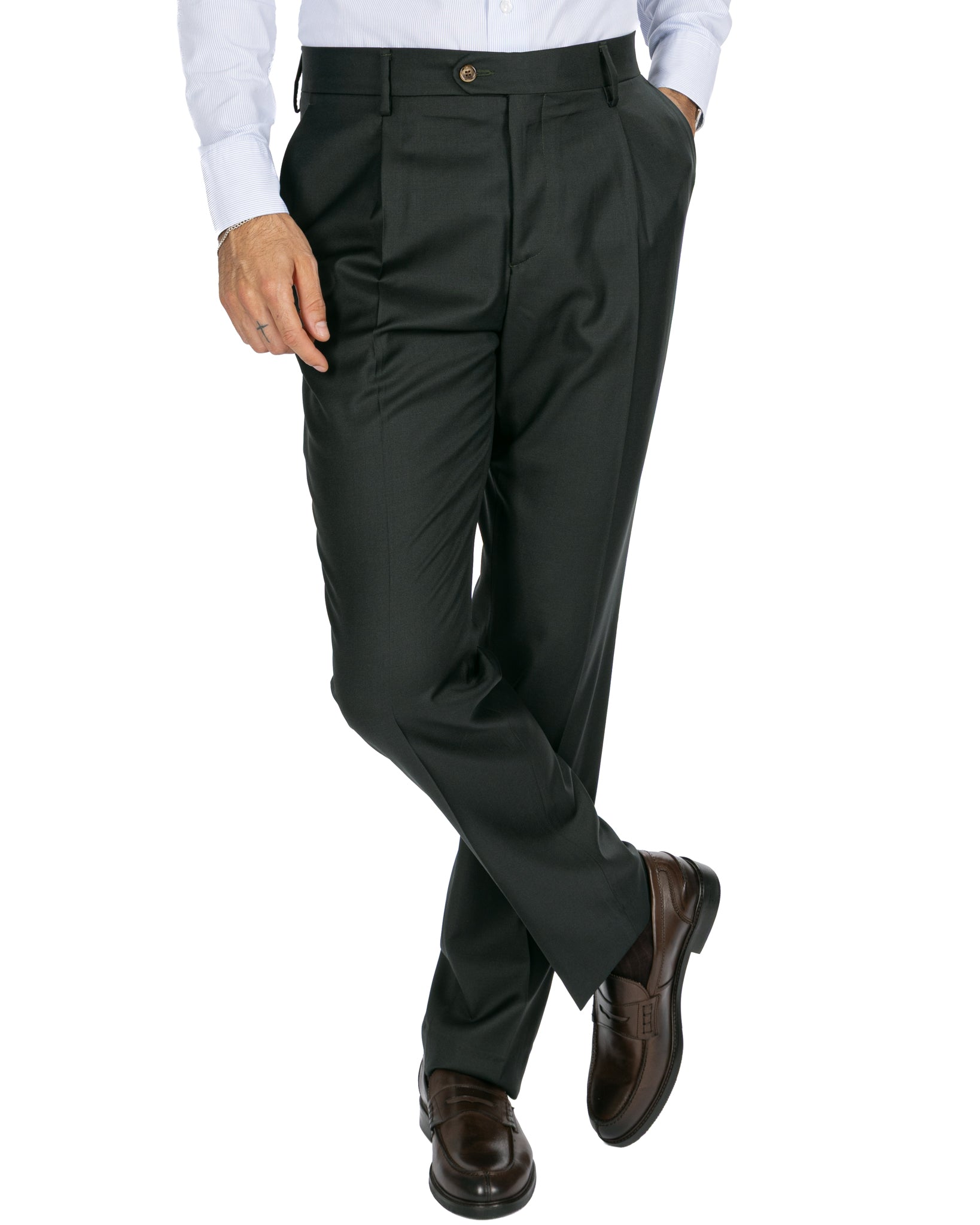Staten wool trousers Military Canon