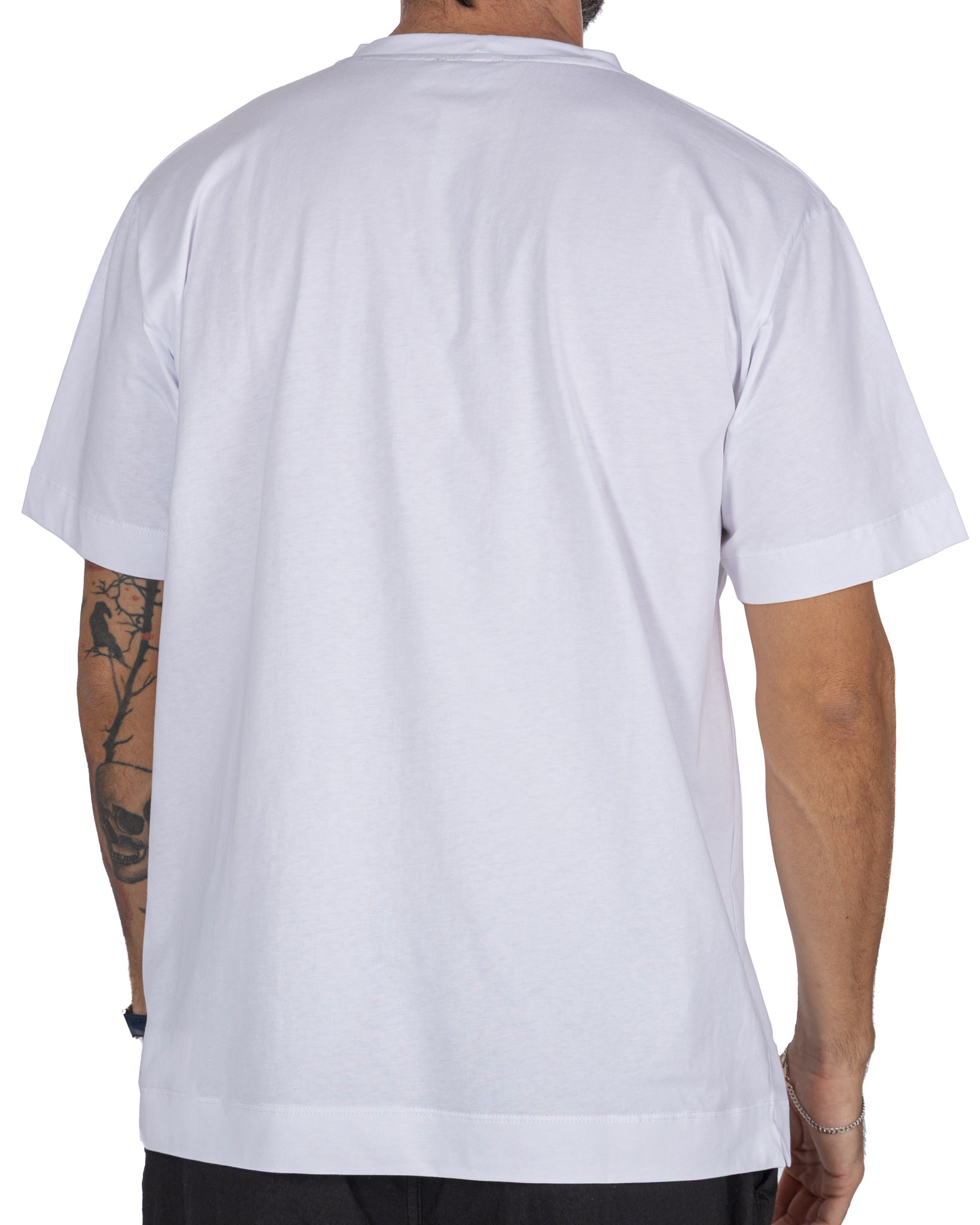 Bergen - t-shirt in cotone bianca