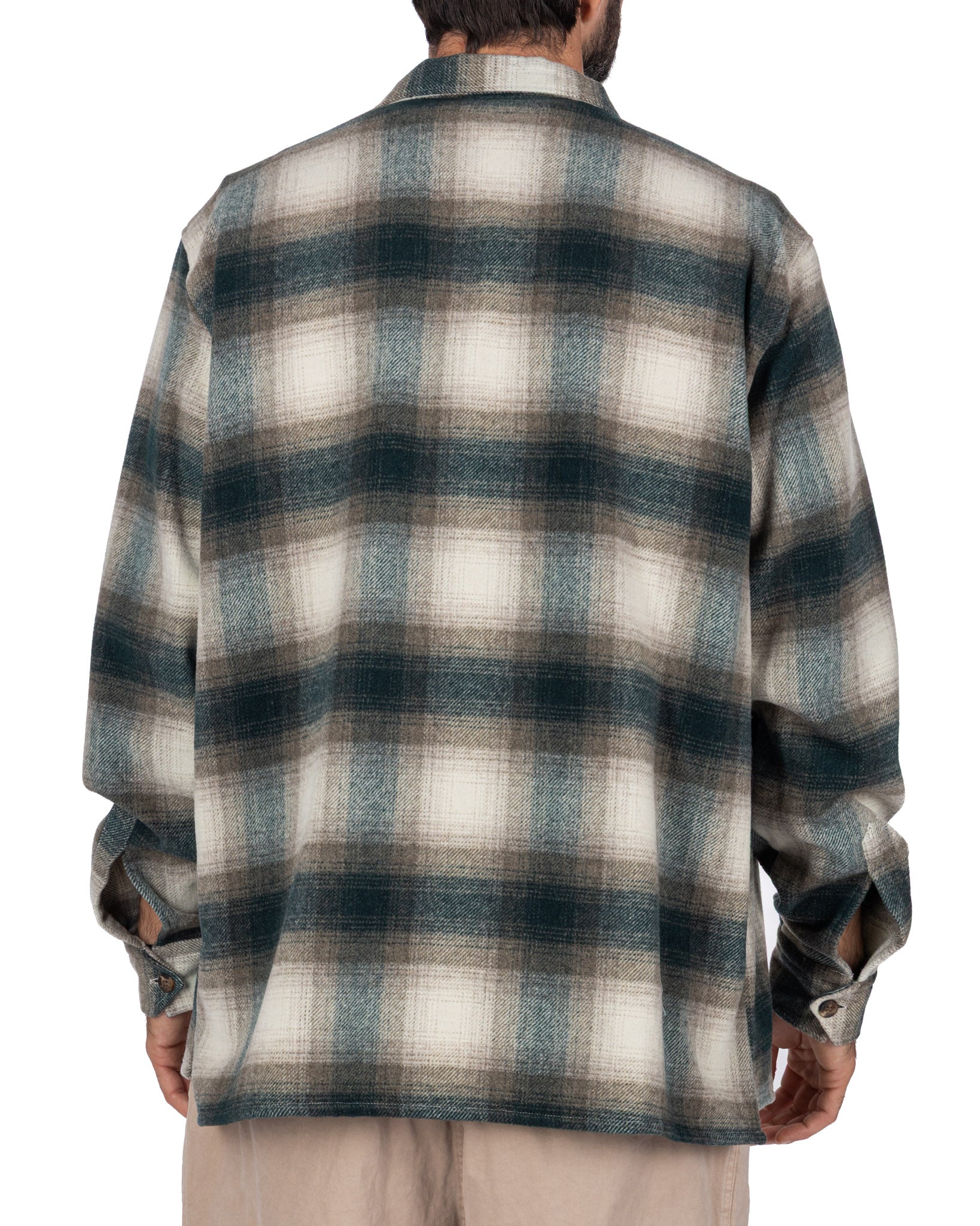Odin Green Checkered Shirt
