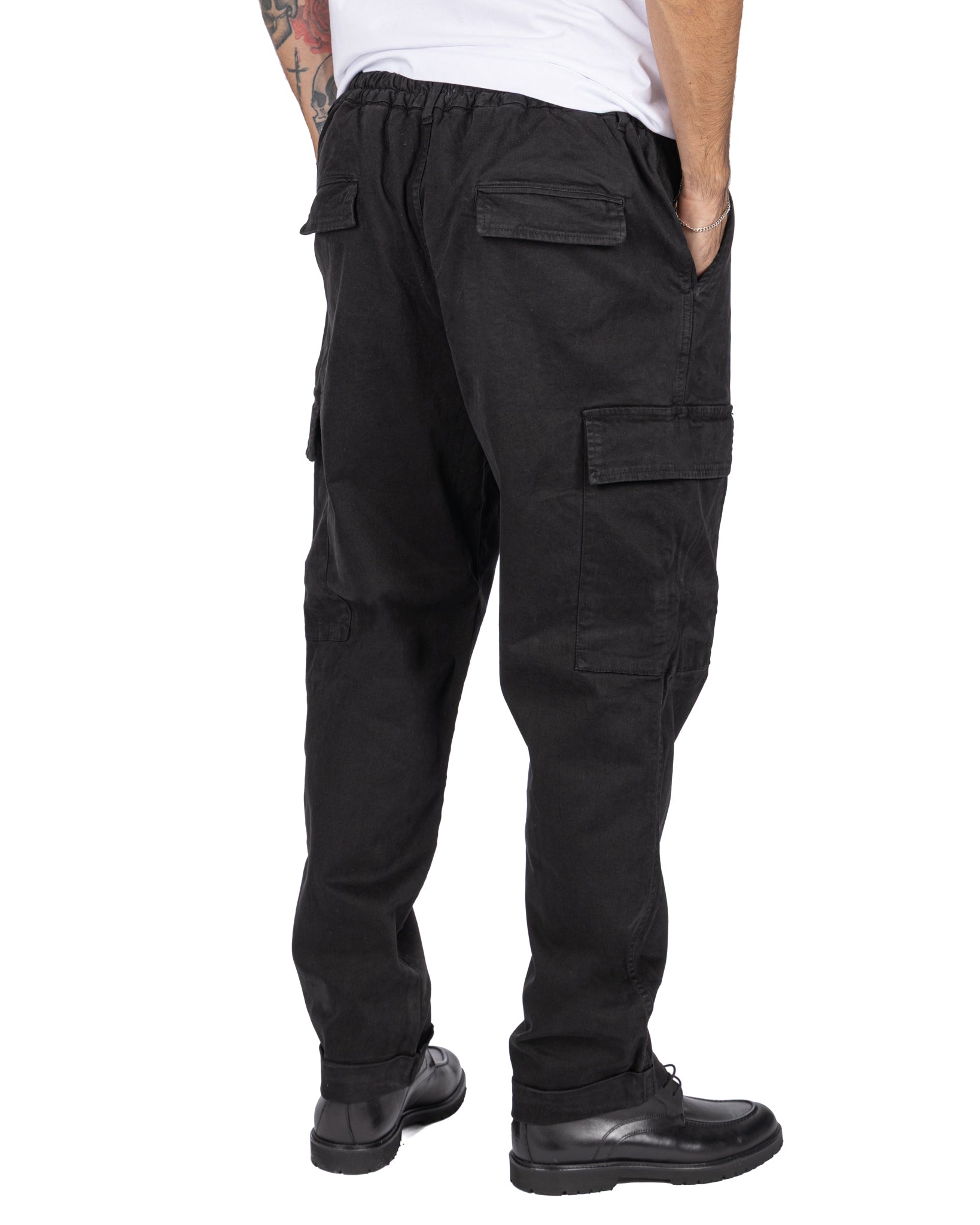 Kodak black cotton cargo trousers