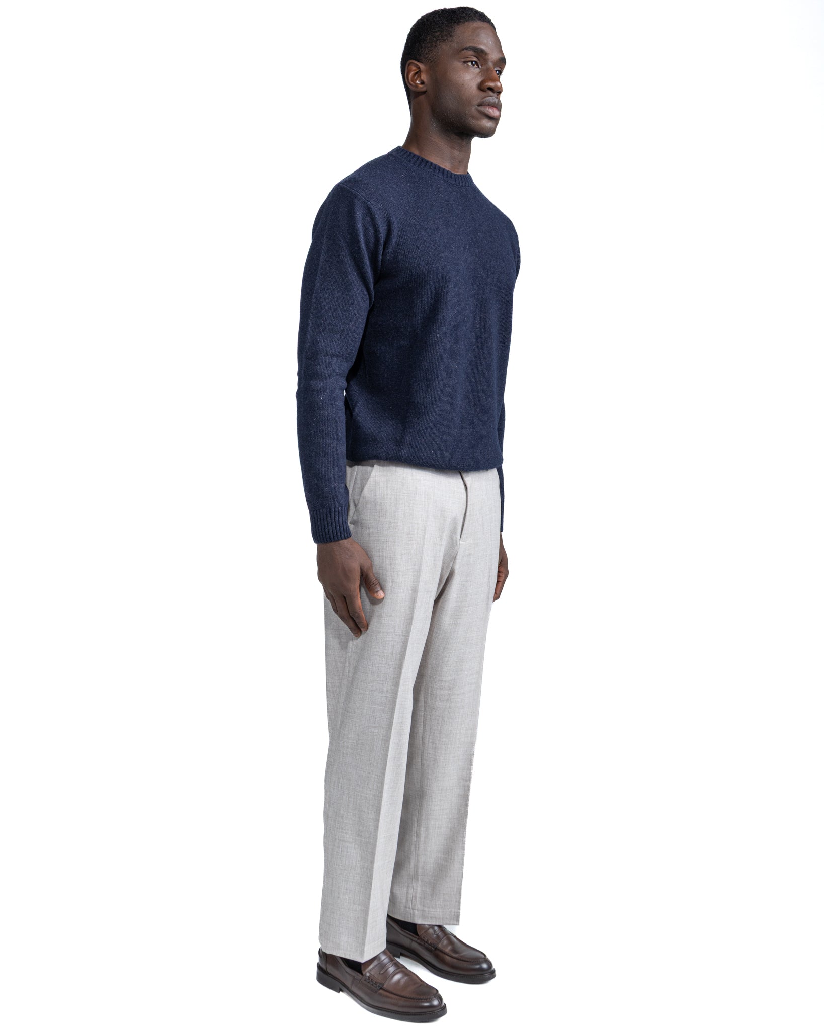 Zeiis sand wide trousers