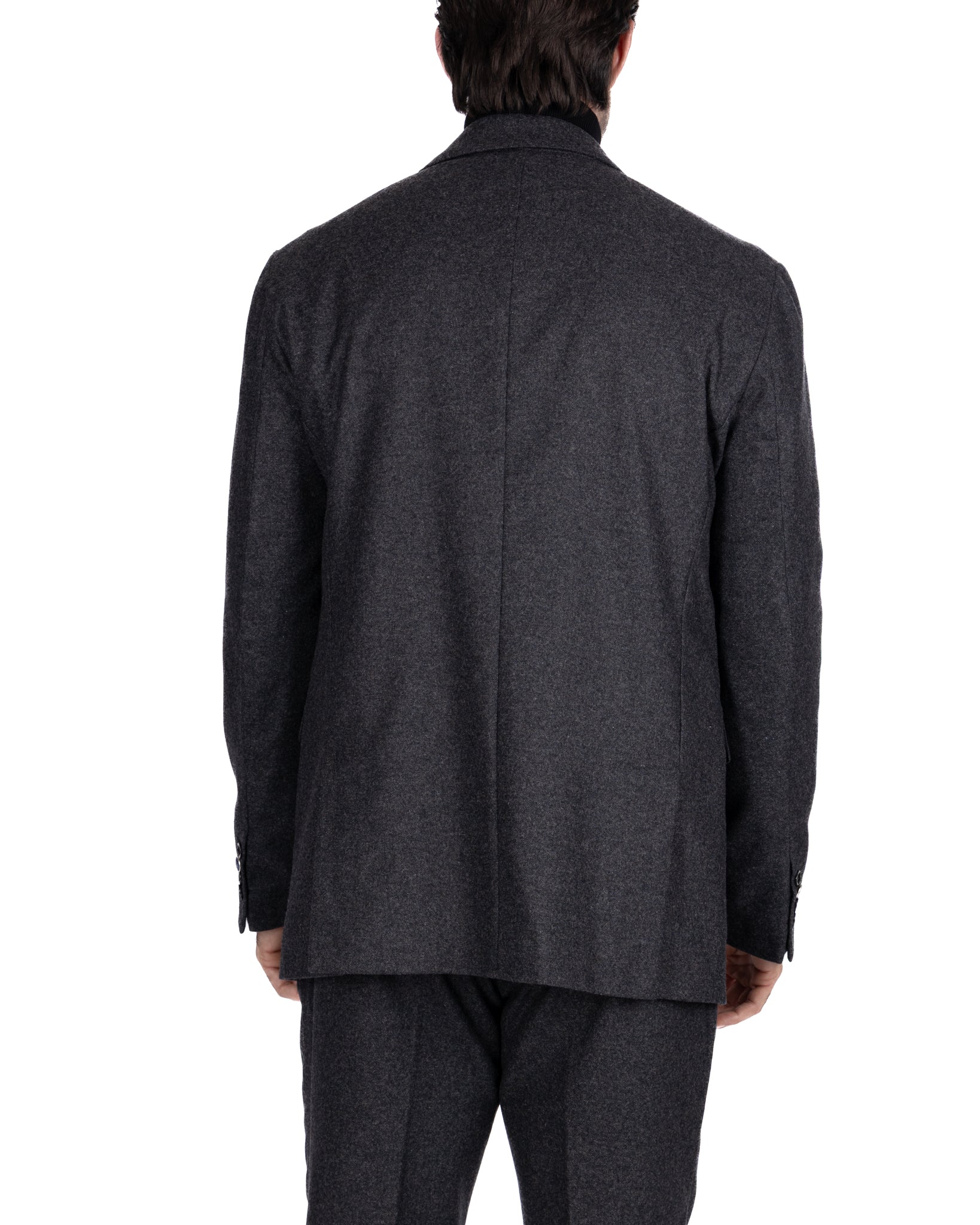 Veste Reflex en flanelle noire