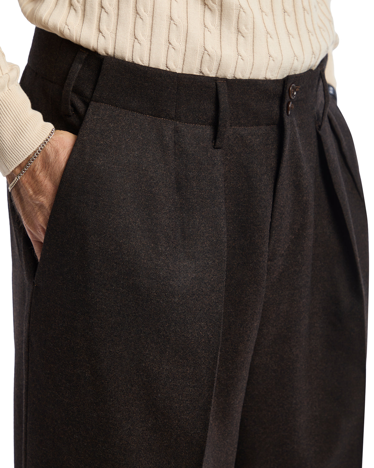 Drago moro rugby flannel over trousers