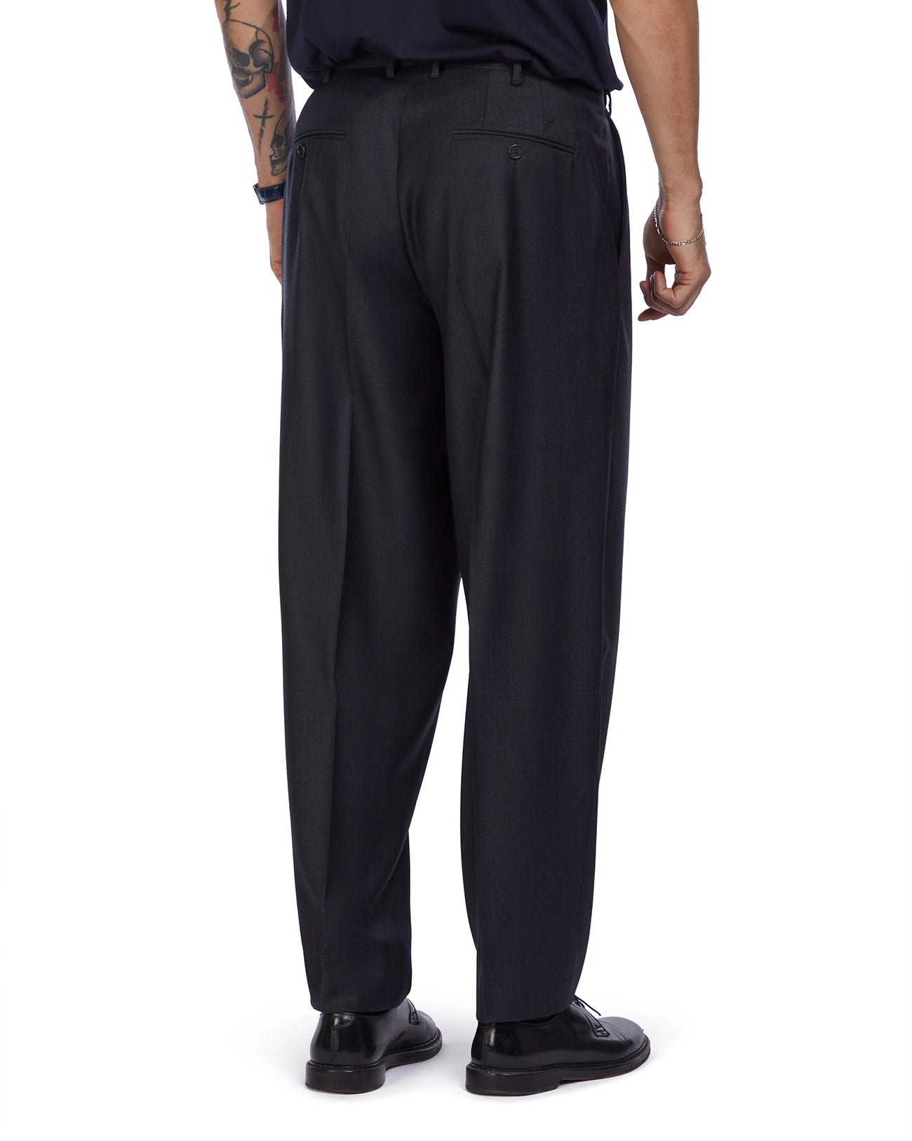Pantalone Over grigio antracite Vitale Barberis Canonico