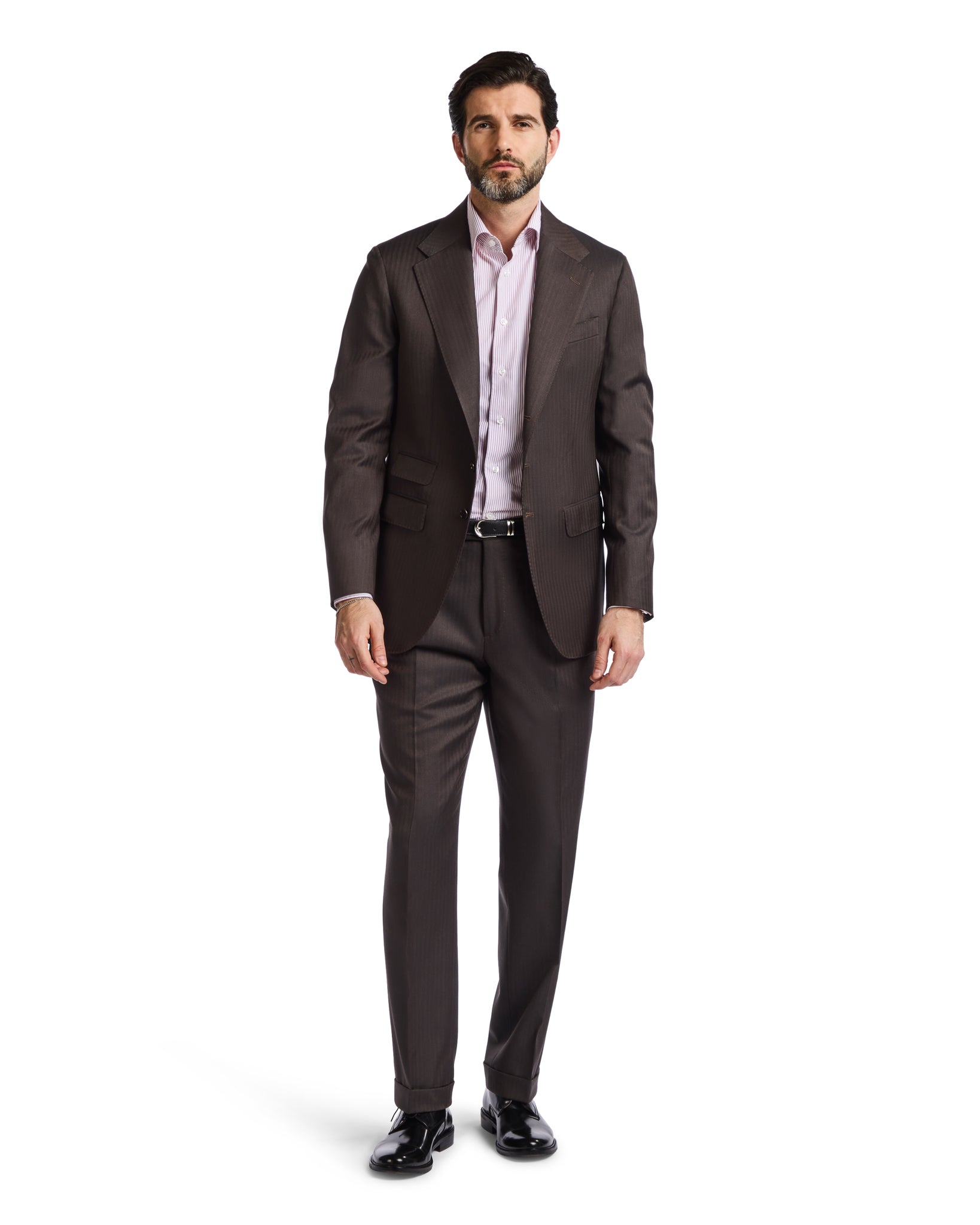 Abito Perennial Vitale Barberis Canonico spigato moro